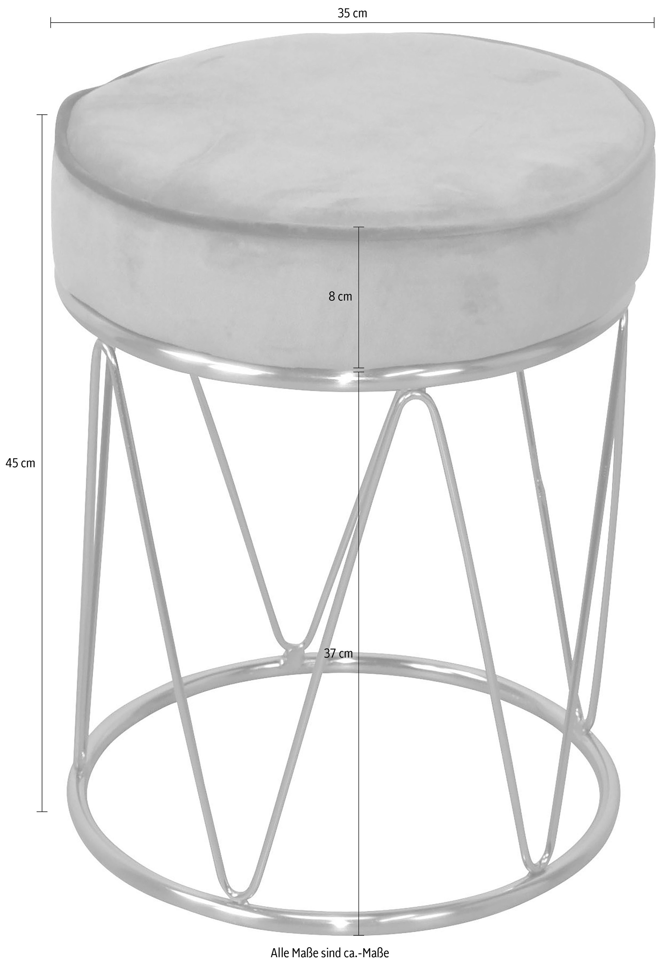 Thumbnail - INOSIGN Sitzhocker "Liano" 1 Stk. tlg.