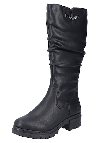 Rieker Winterstiefel su Zierkette ant Schaft