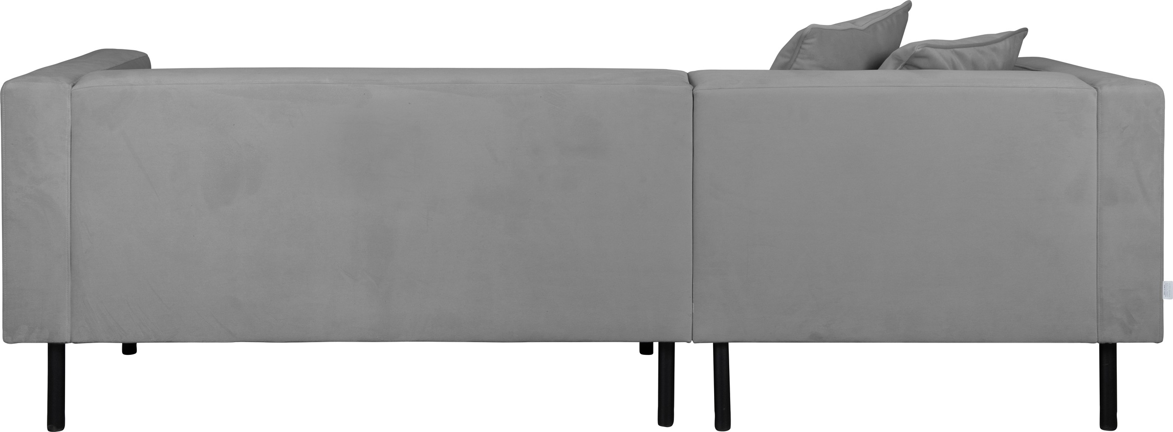 Guido Maria Kretschmer Home&Living Ecksofa »Lillibeth L-Form Designsofa, Maße B/T/H: 240/173/83 cm«, Zierkissen als Wendekissen, in Samtoptik oder Cord