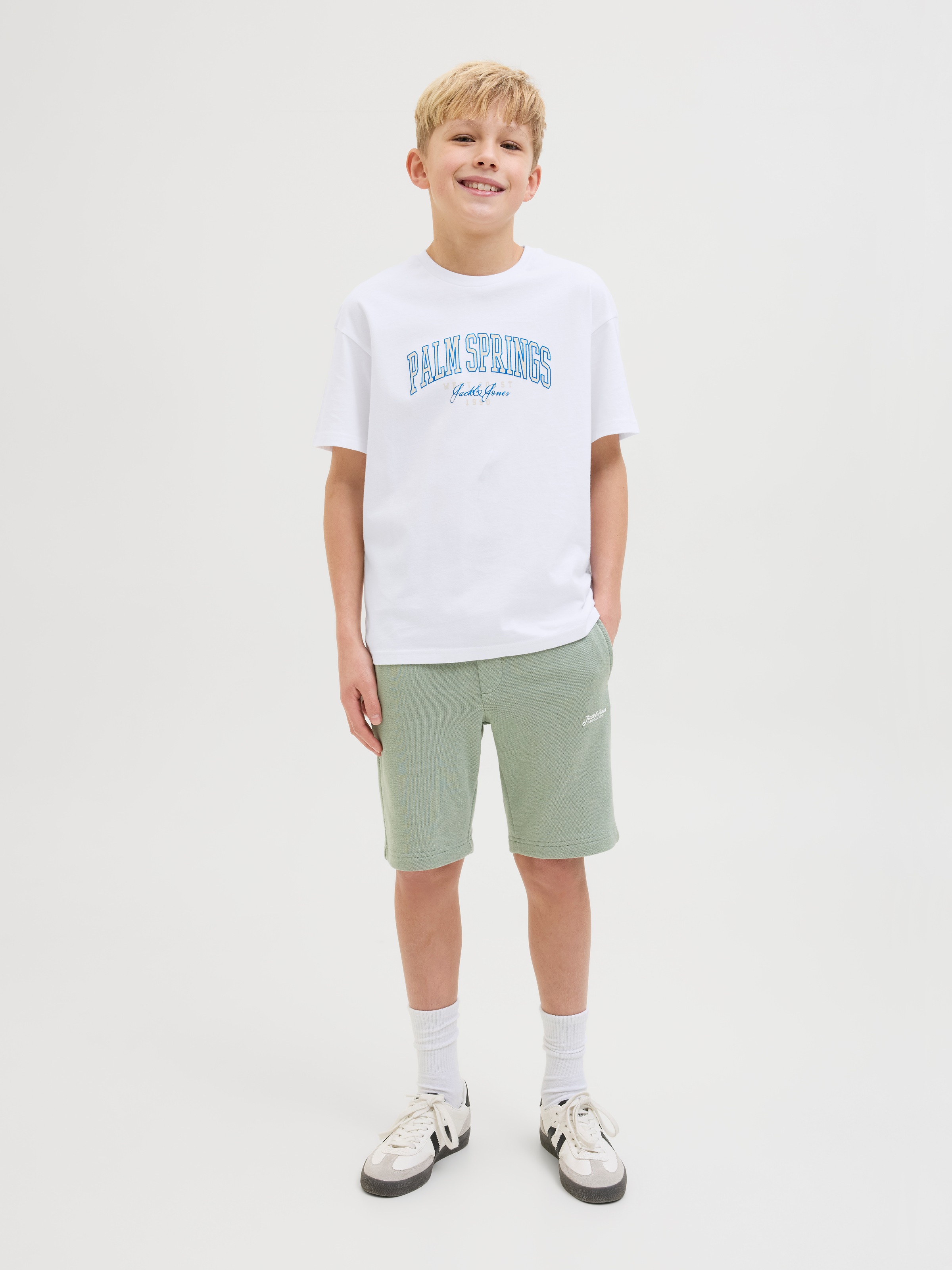 Jack & Jones Junior T-Shirt »JJDETROIT TEE SS CREW NECK JNR«