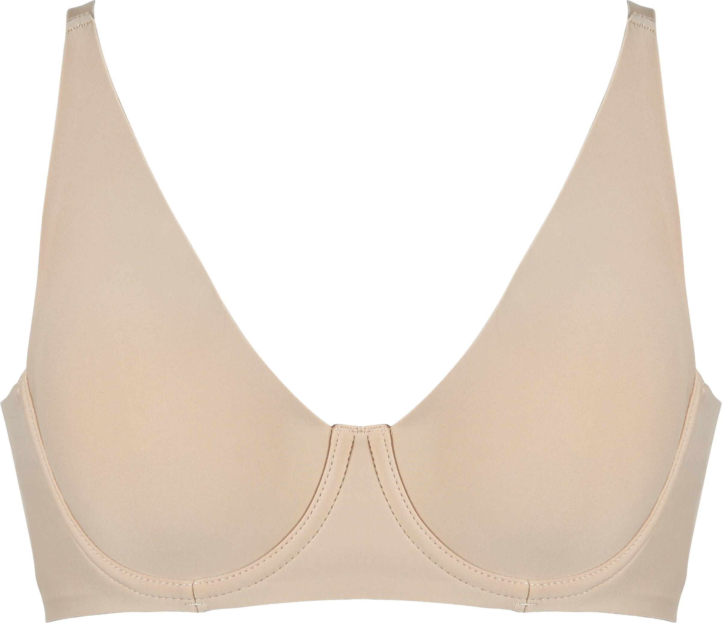 Naturana Bügel-BH, ohne Bügel, unsichtbar, bequem, elastisch, nahtloser Schnitt