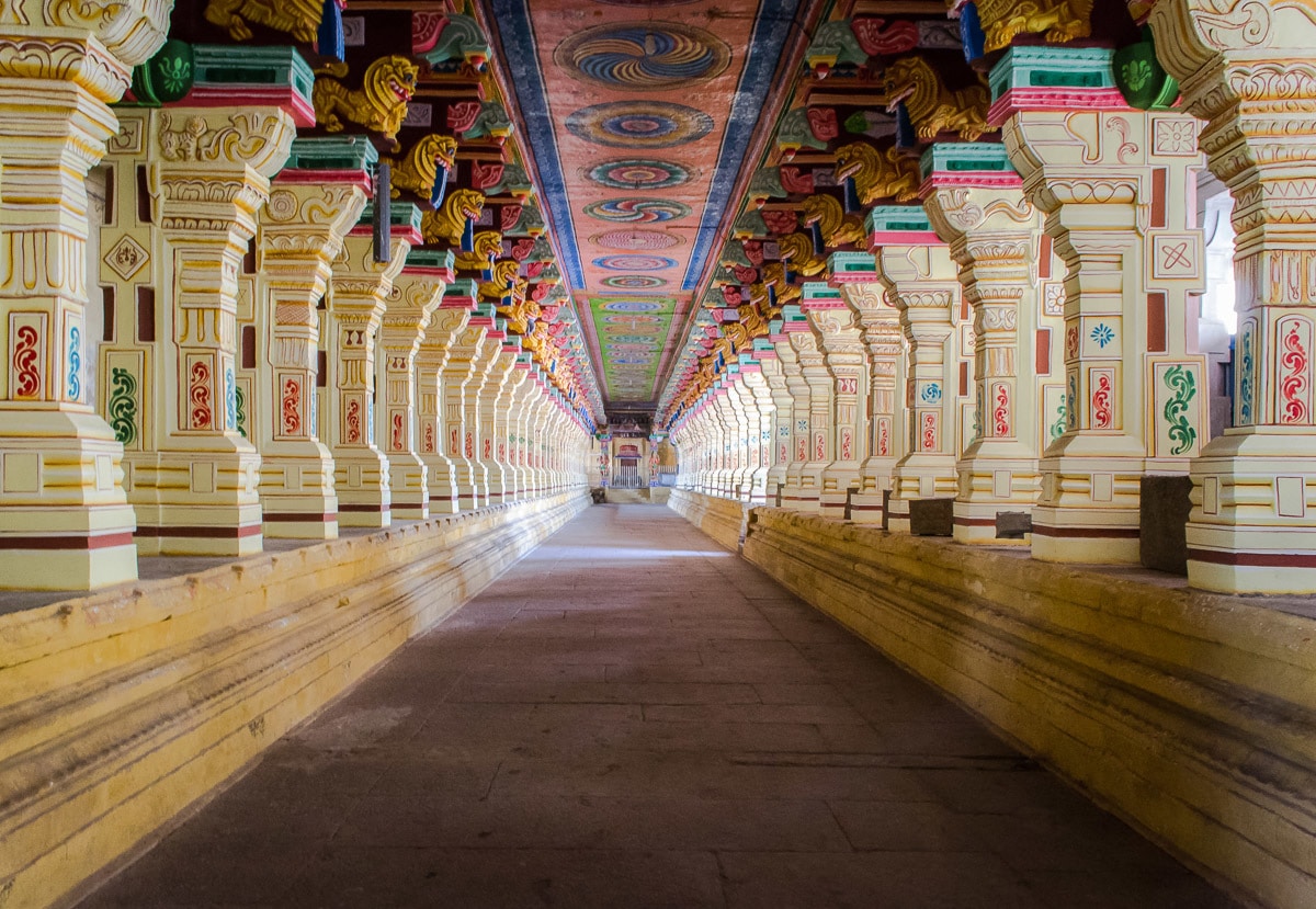 Papermoon Fototapetas »Ramanathaswamy Tempel«