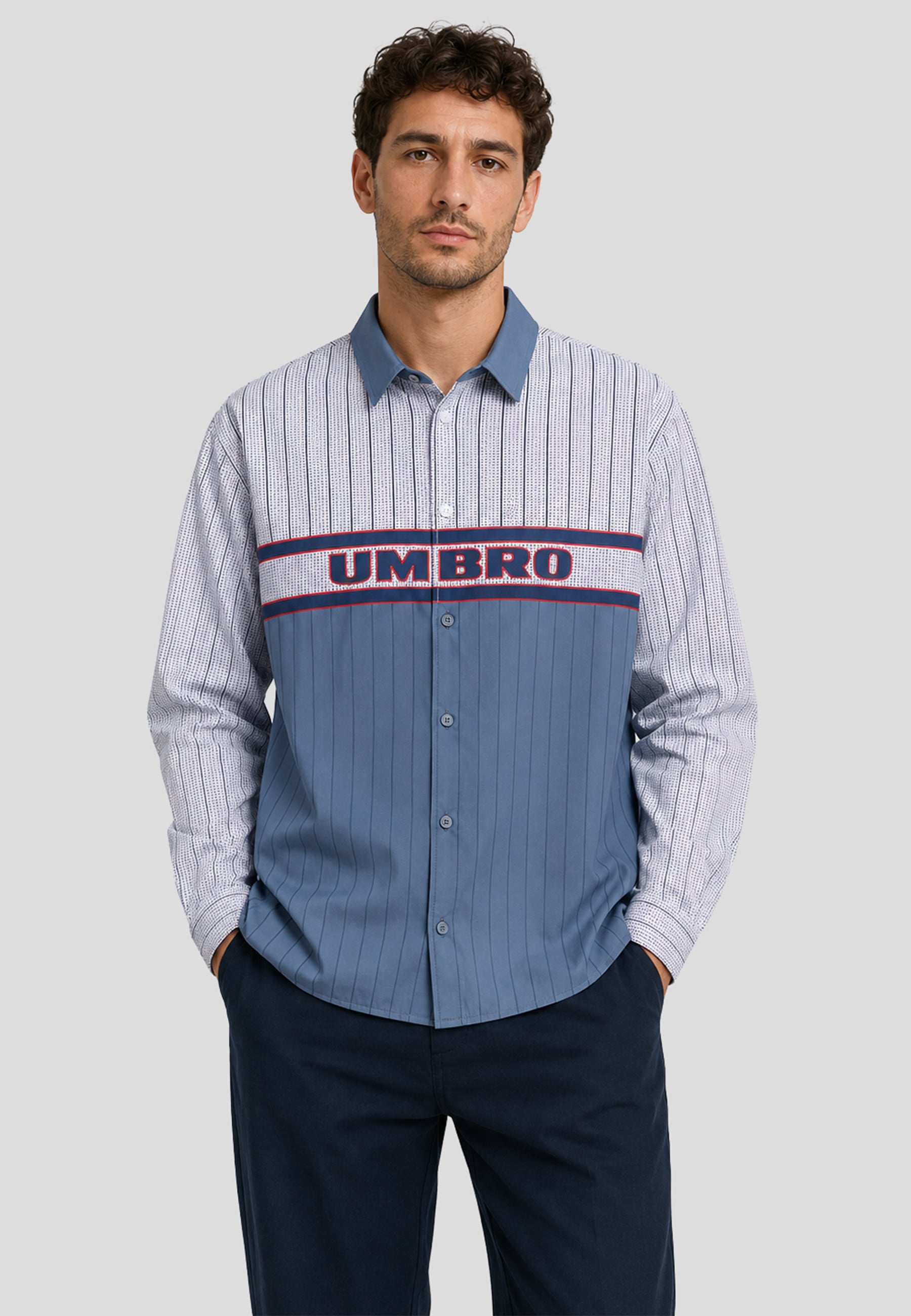 Umbro Langarmshirt »Umbro PRINTED BOXY LS SHIRT« 1