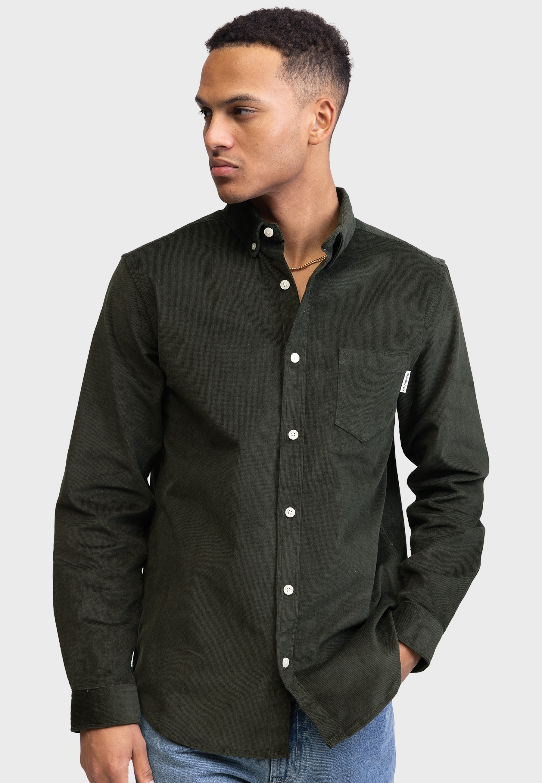 REDEFINED REBEL Langarmhemd »Redefined Rebel Shirt RRPark Shirt Corduroy REGULAR FIT«