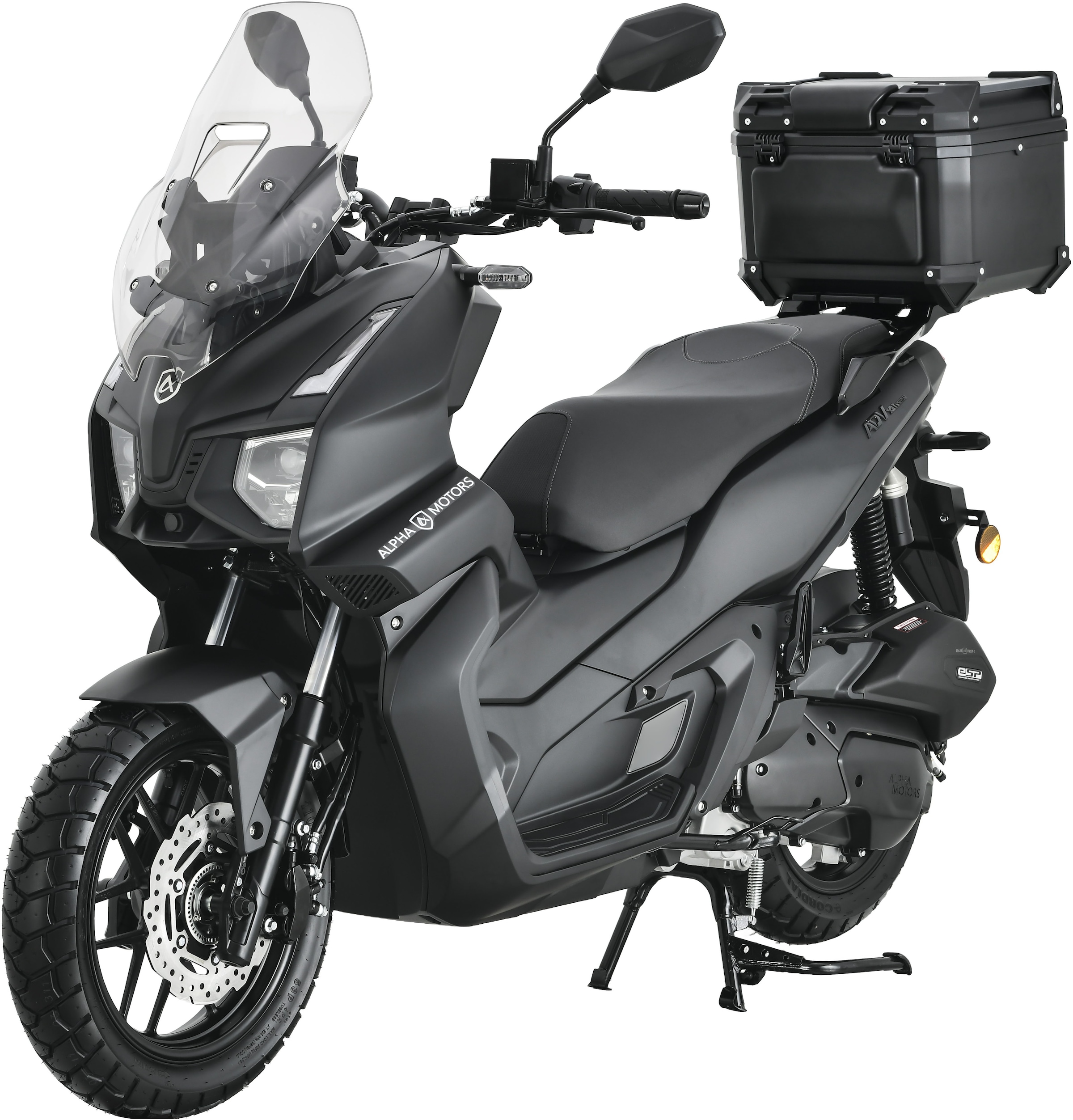 Alpha Motors Motorroller »ADV X-treme 125 ccm EURO 5+ (mit/ohne Topcase)«, 125 cm³, 90 km/h, Euro 5, 14,7 PS
