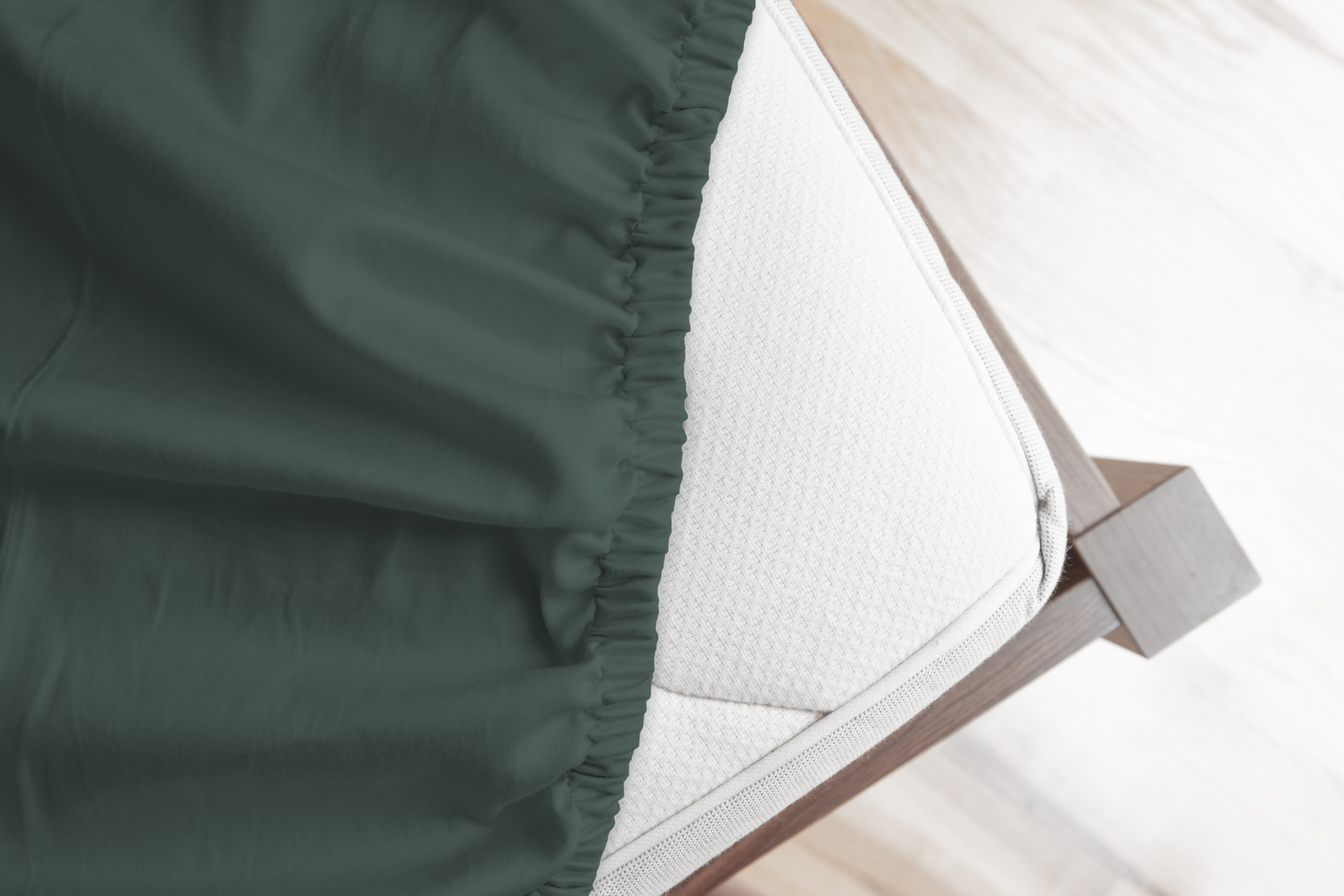 Thumbnail - good morning Spannbettlaken "Renforcé Junior" Baumwolle, Renforcé, Baby, Rundumgummi, bis 20 cm höhe, 60x120, Weiß