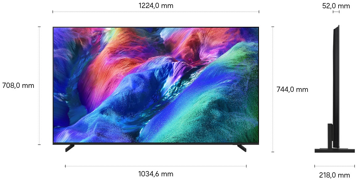 Samsung LCD-LED Fernseher »GMR55R85HAU« 138 cm/55 ″ Smart-TV Micro RGB