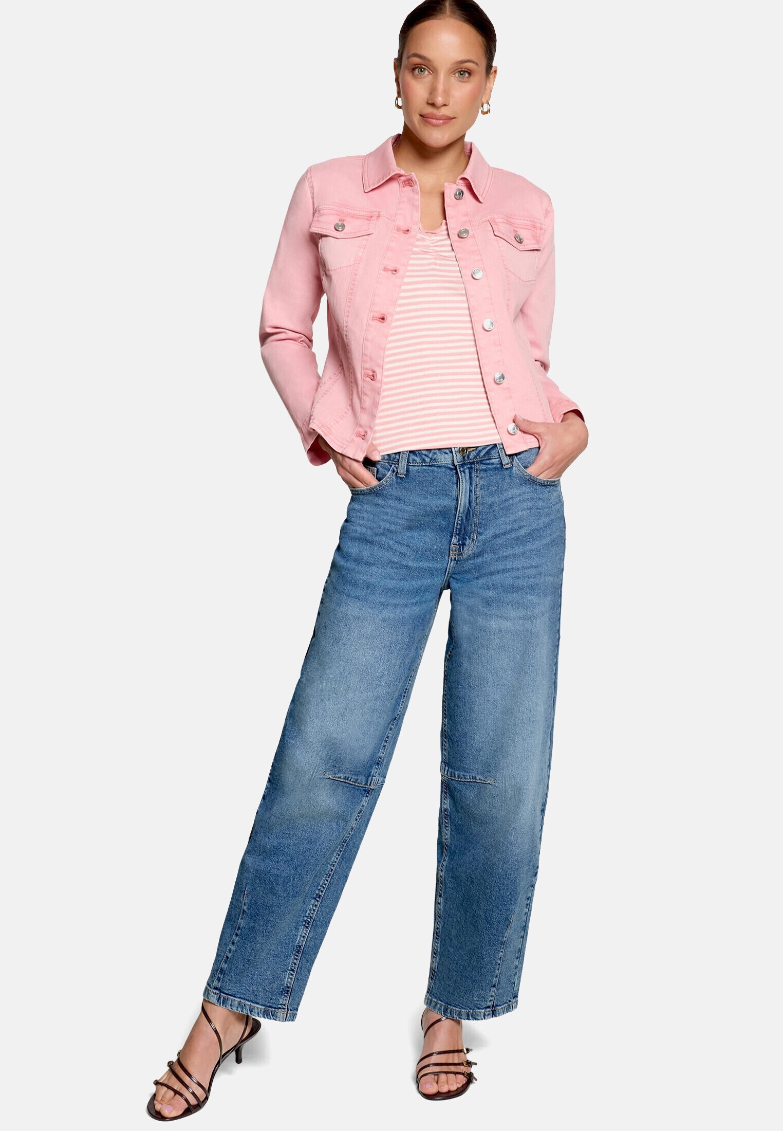 Zero Jackenblazer »Damen im Jeans-Look« Material.