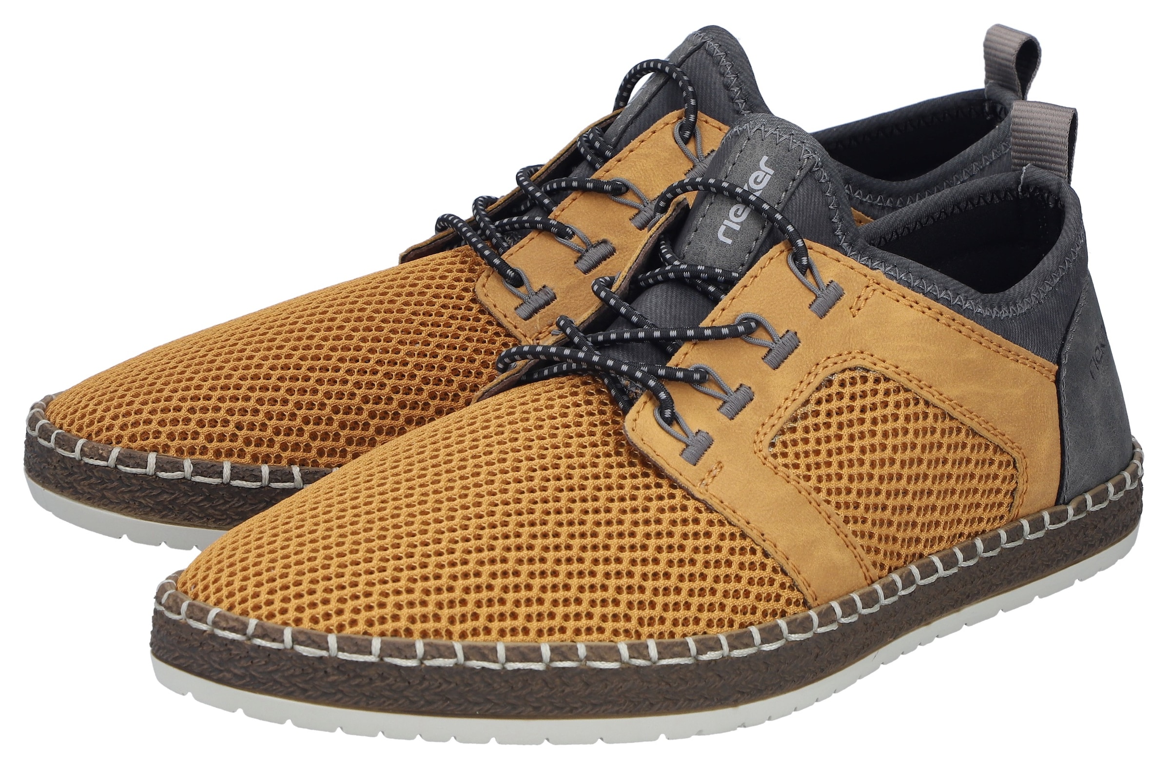 Rieker Slip-On Sneaker  Schlupfschuh, Slipper, Freizeitschuh, elastischer Einstieg, Gummizug