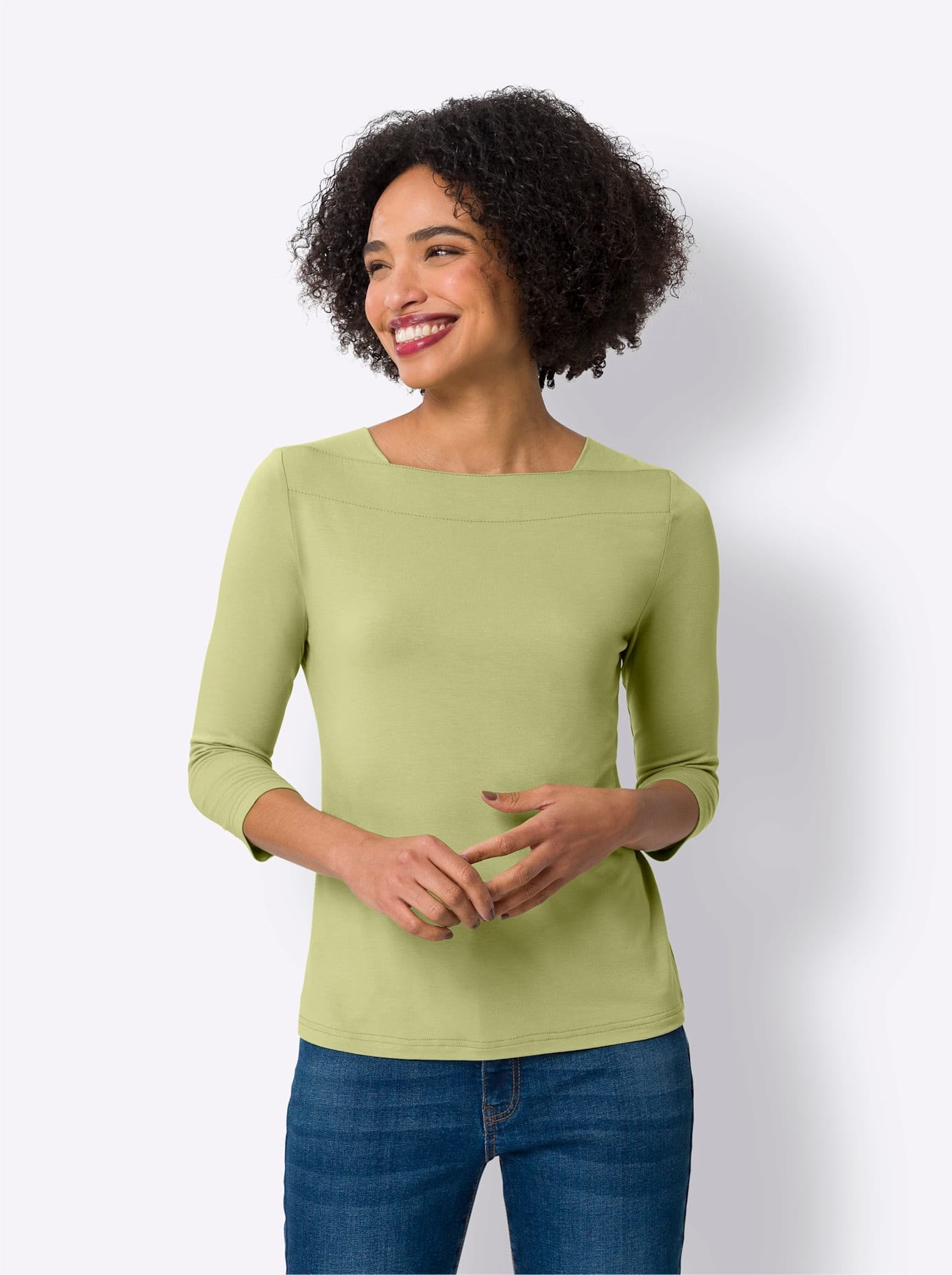 heine 3/4-Arm-Shirt "Shirt", (1 tlg.) günstig online kaufen