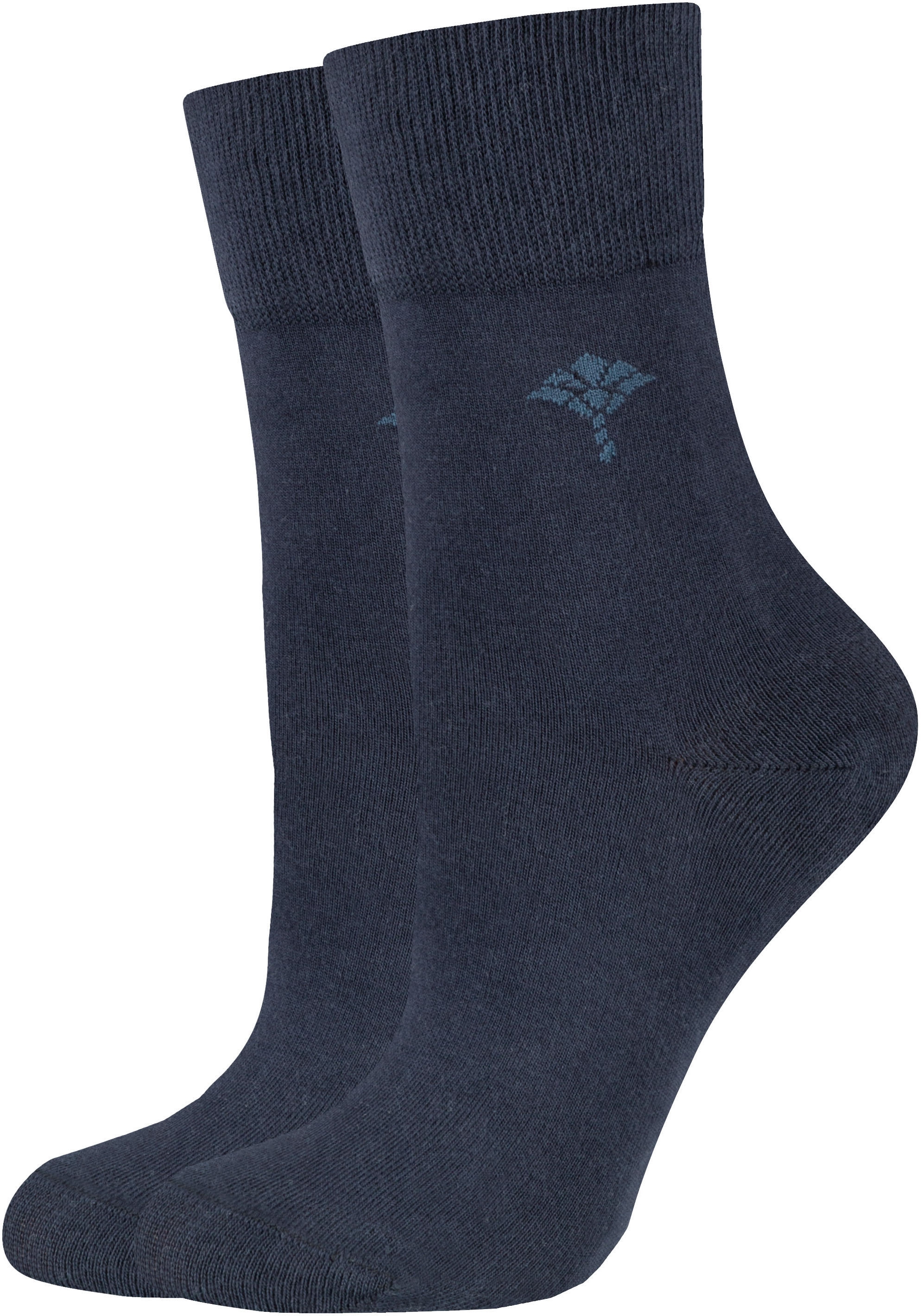 JOOP! Socken »For your daily«, (4 Paar), mit Cornflower-Logo, Rippenbündchen