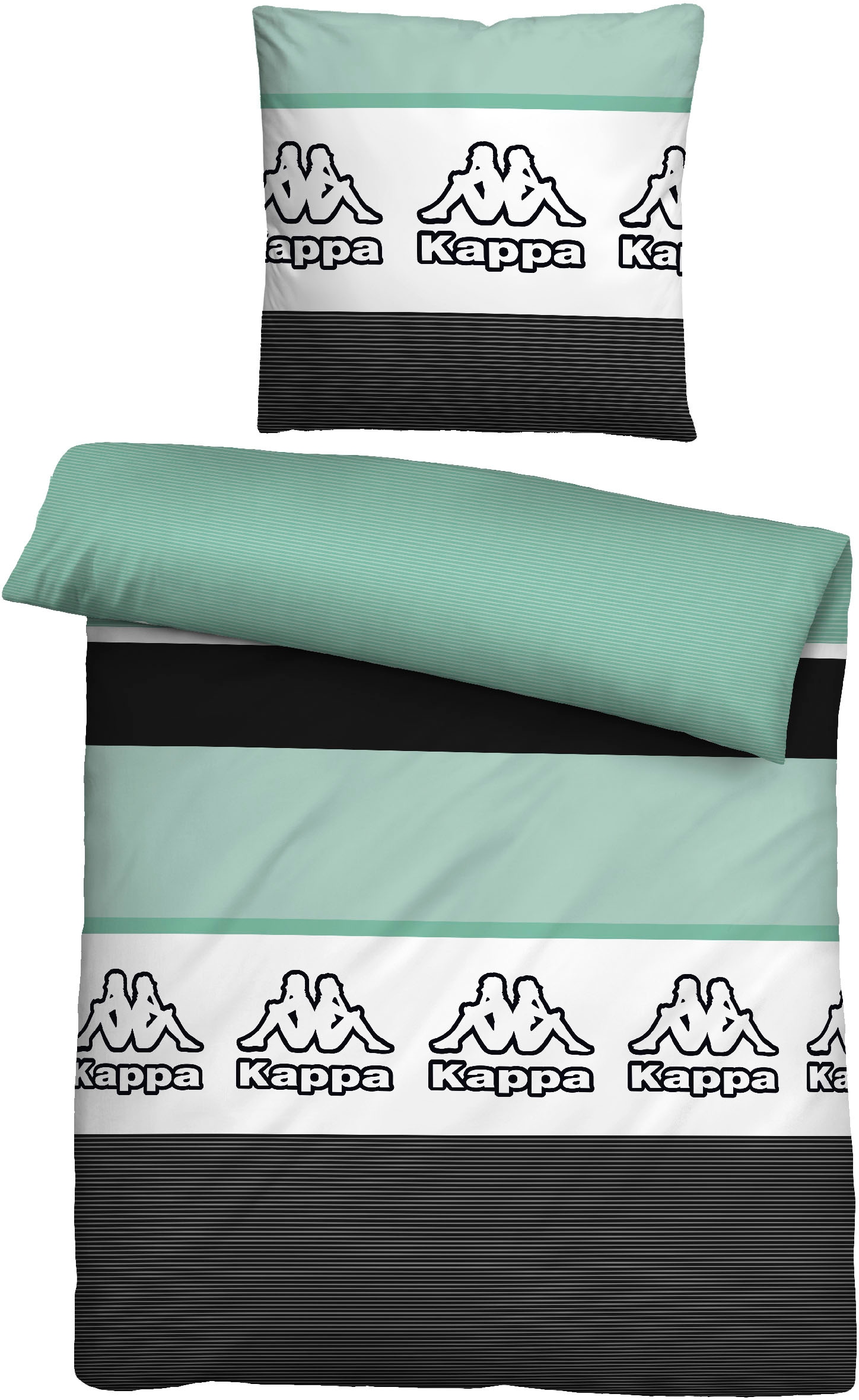 Kappa Bettwäsche "Mia" 2 Stk. tlg. pflegeleichte + feinfädige Qualität, 100 günstig online kaufen