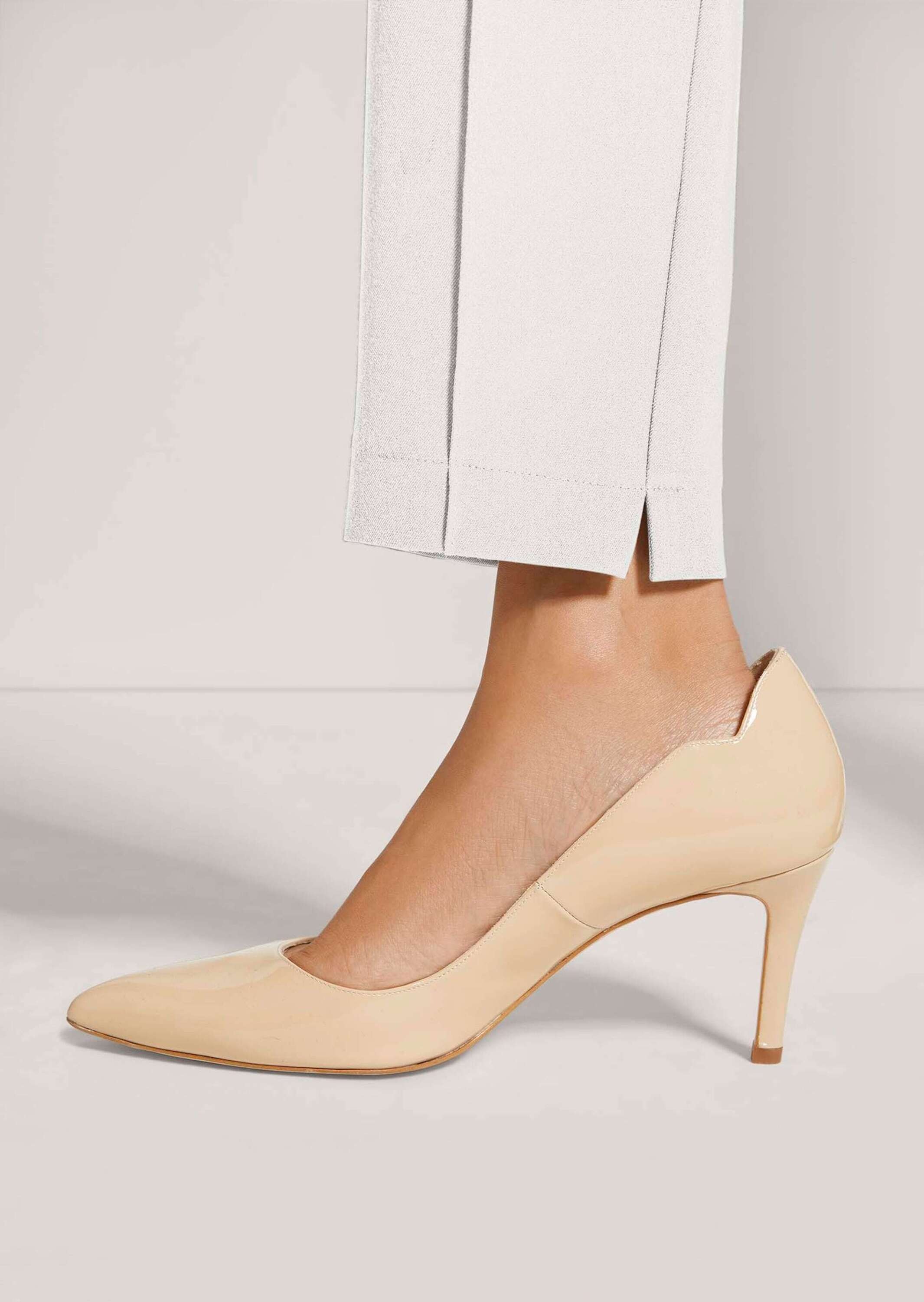 MADELEINE Stoffhose »Schlupfhose Slim Fit Stretchhose mit Biesen«