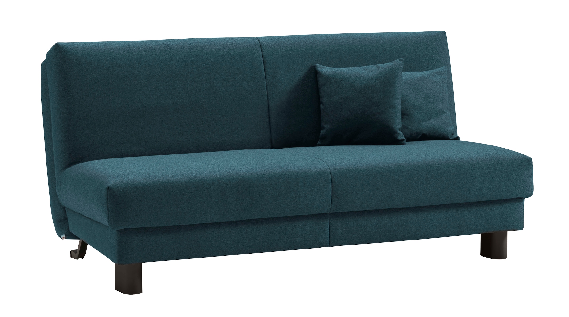 ell + ell Schlafsofa »Enny«, Breite 180 cm, Liegehöhe 45 cm, Füße schwarz