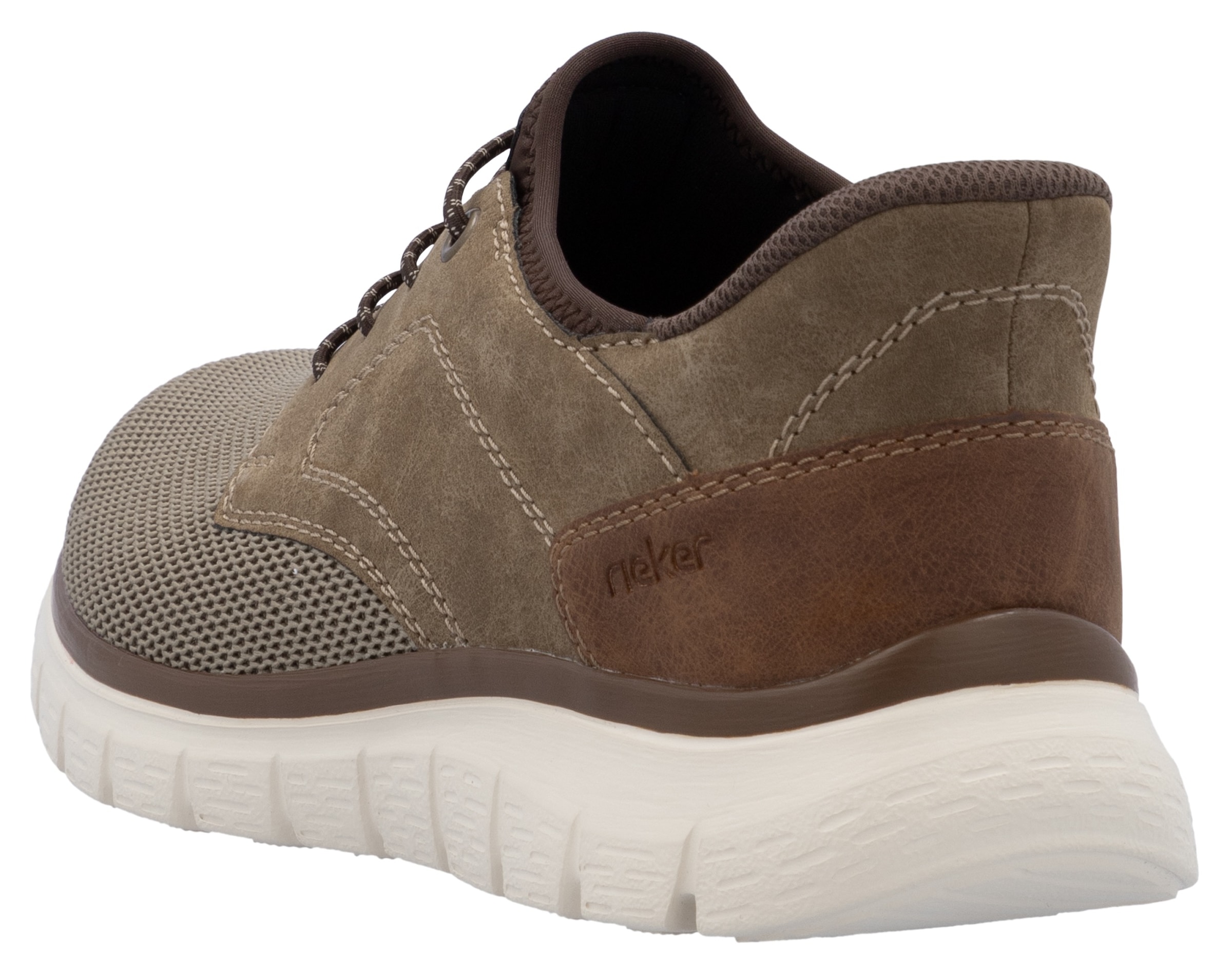 Rieker Slip-On Sneaker »Ready2GO«, Schlupfschuh, Halbschuh, Freizeitsneaker mit Gummizug