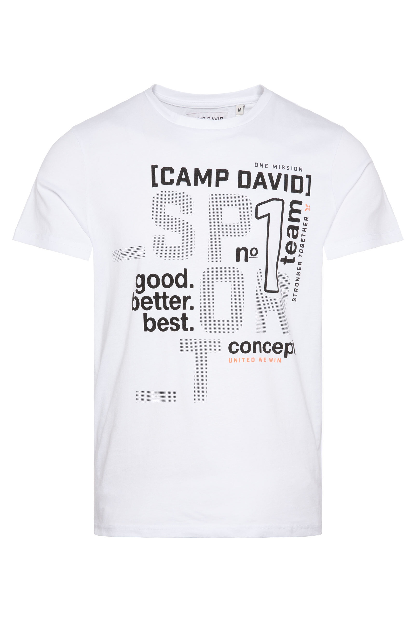 CAMP DAVID Rundhalsshirt, aus Baumwolle günstig online kaufen