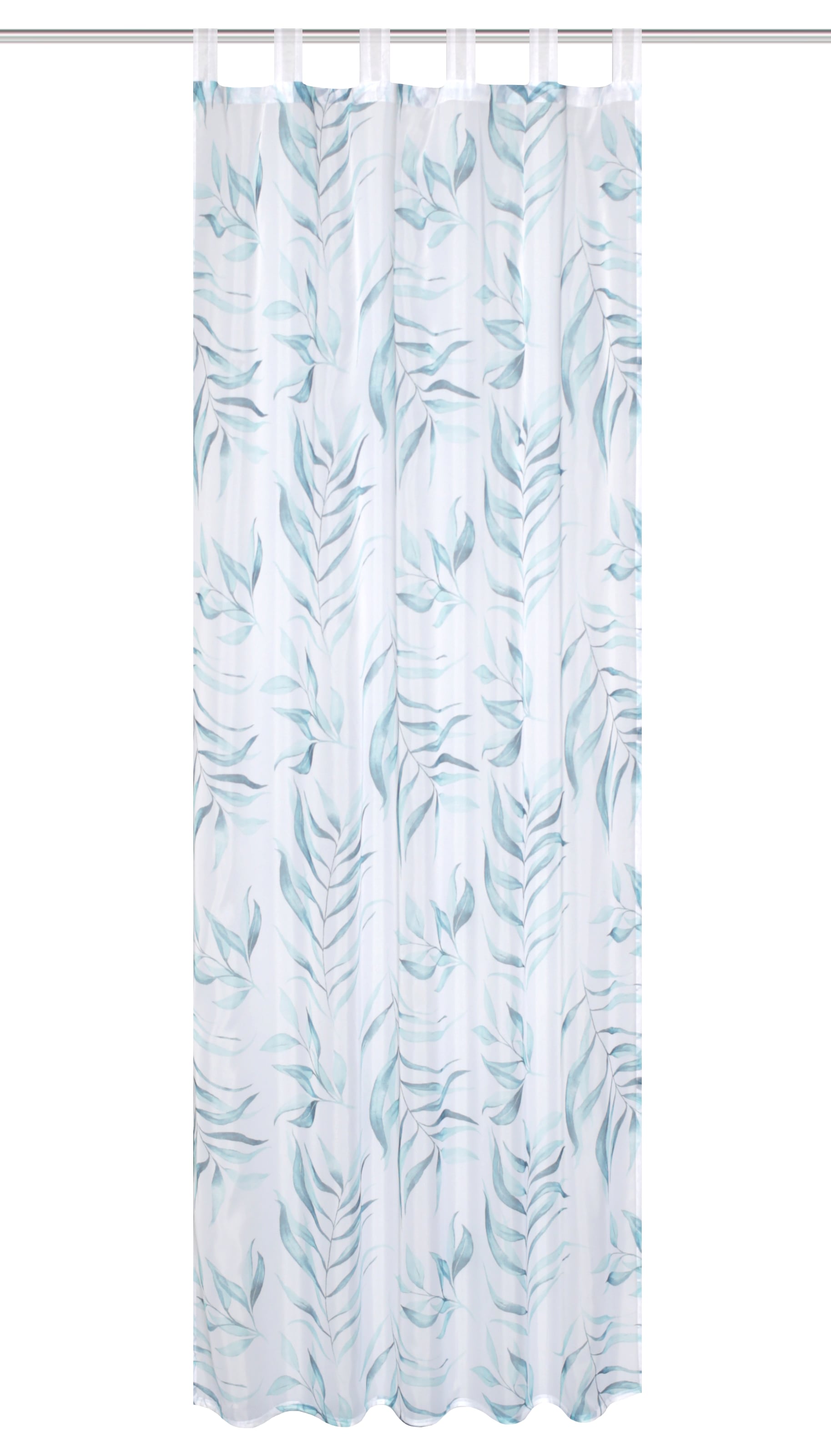 HOME WOHNIDEEN Gardine »GORANE« Schlaufen 1 Stk. tlg. bedruckt