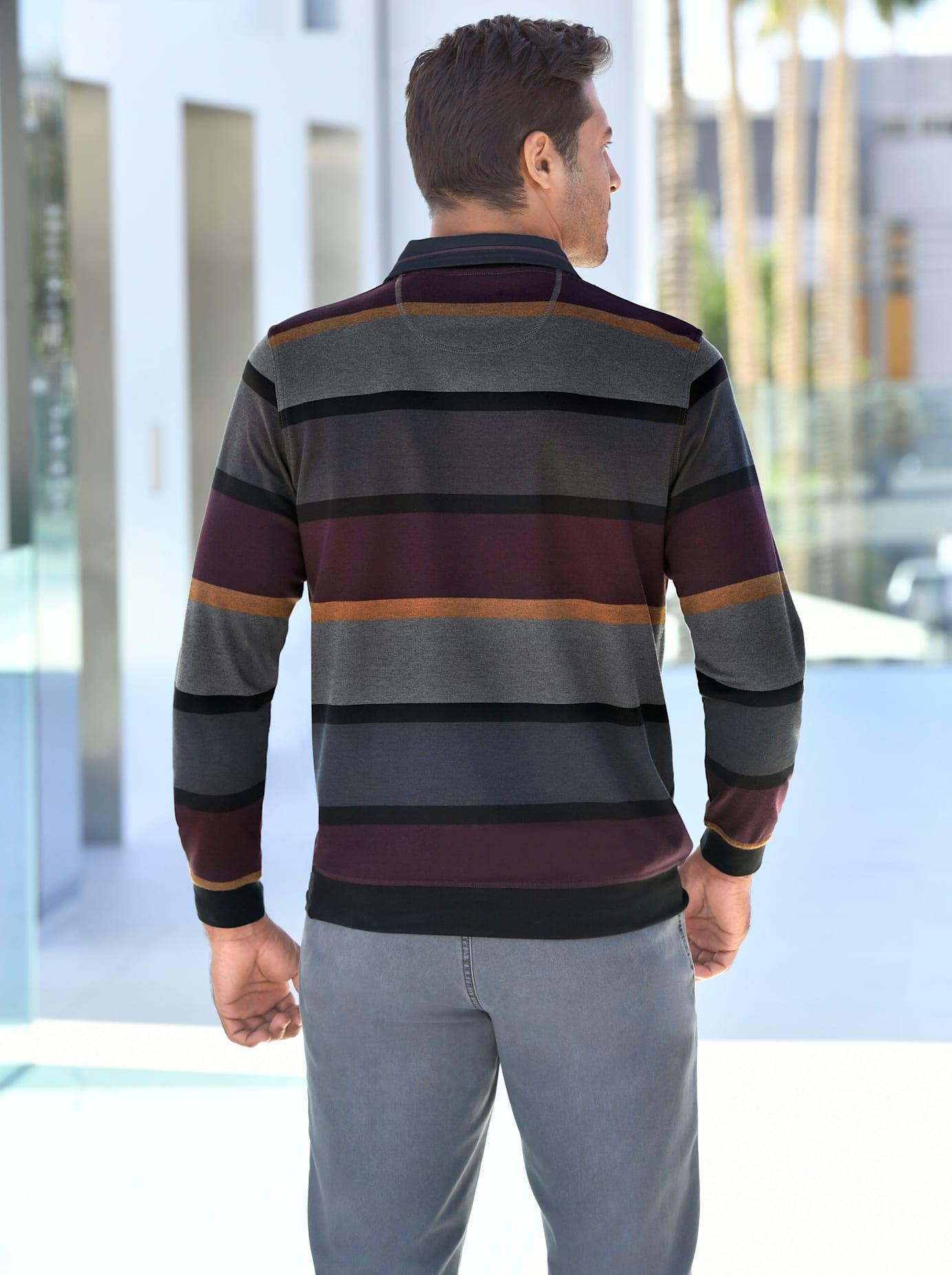 Poloshirt "Langarm-Shirt" 1 Stk. tlg. günstig online kaufen