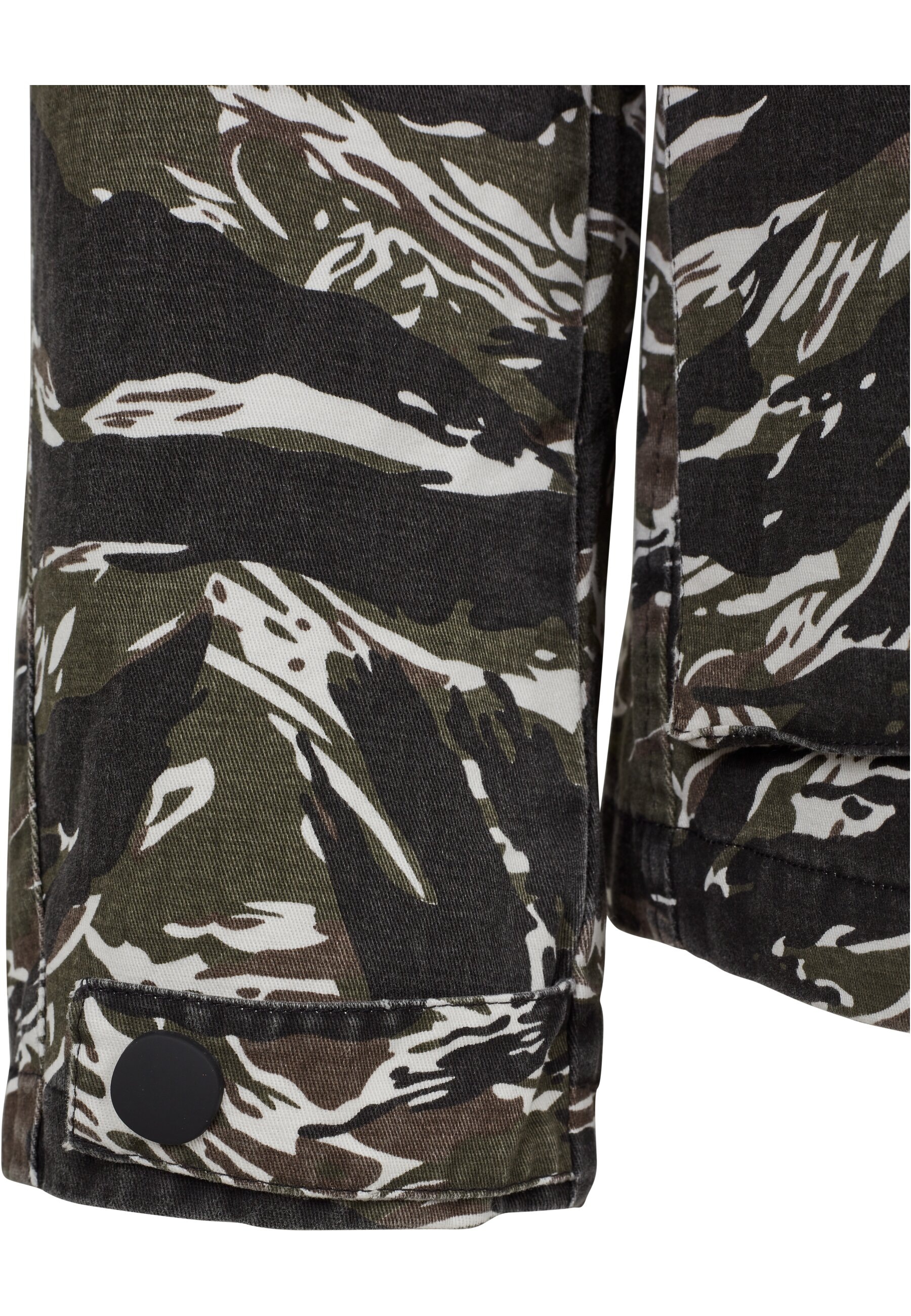 URBAN CLASSICS Allwetterjacke »Urban Classics Herren Tiger Camo Cotton Jacket«, (1 St.), mit Kapuze