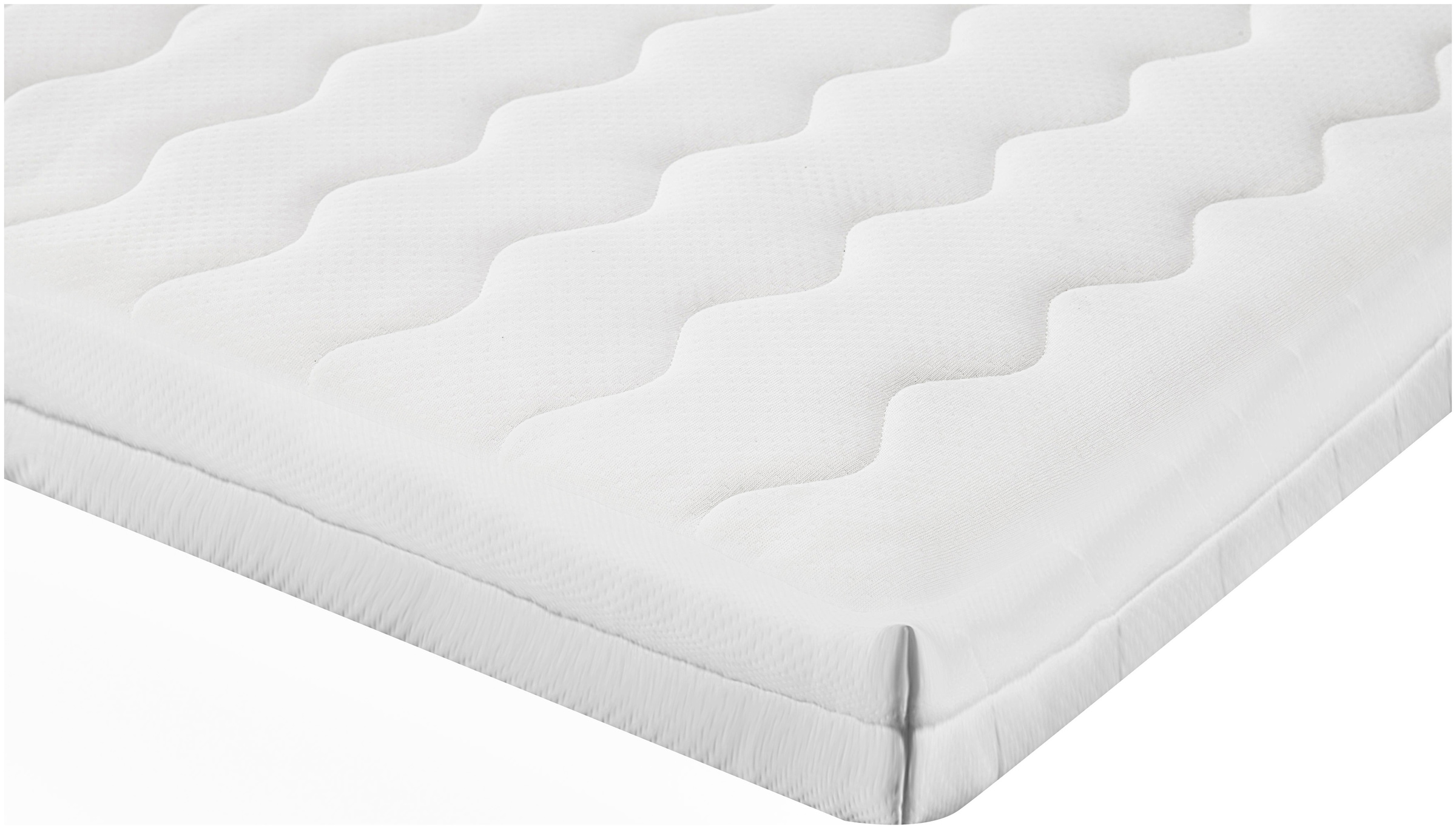ED EXCITING DESIGN Boxbett »Larnaca«, Bezug aus Cord, inkl. Topper und Bettkasten