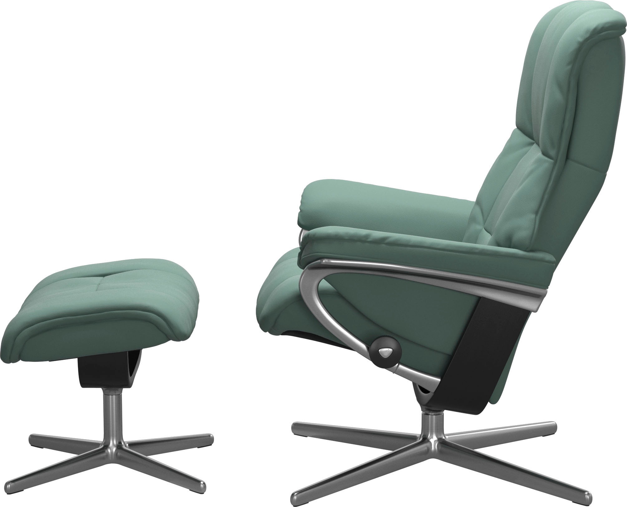 Stressless® Fußhocker »Mayfair«, mit Cross Base, Größe S, M & L, Holzakzent Schwarz