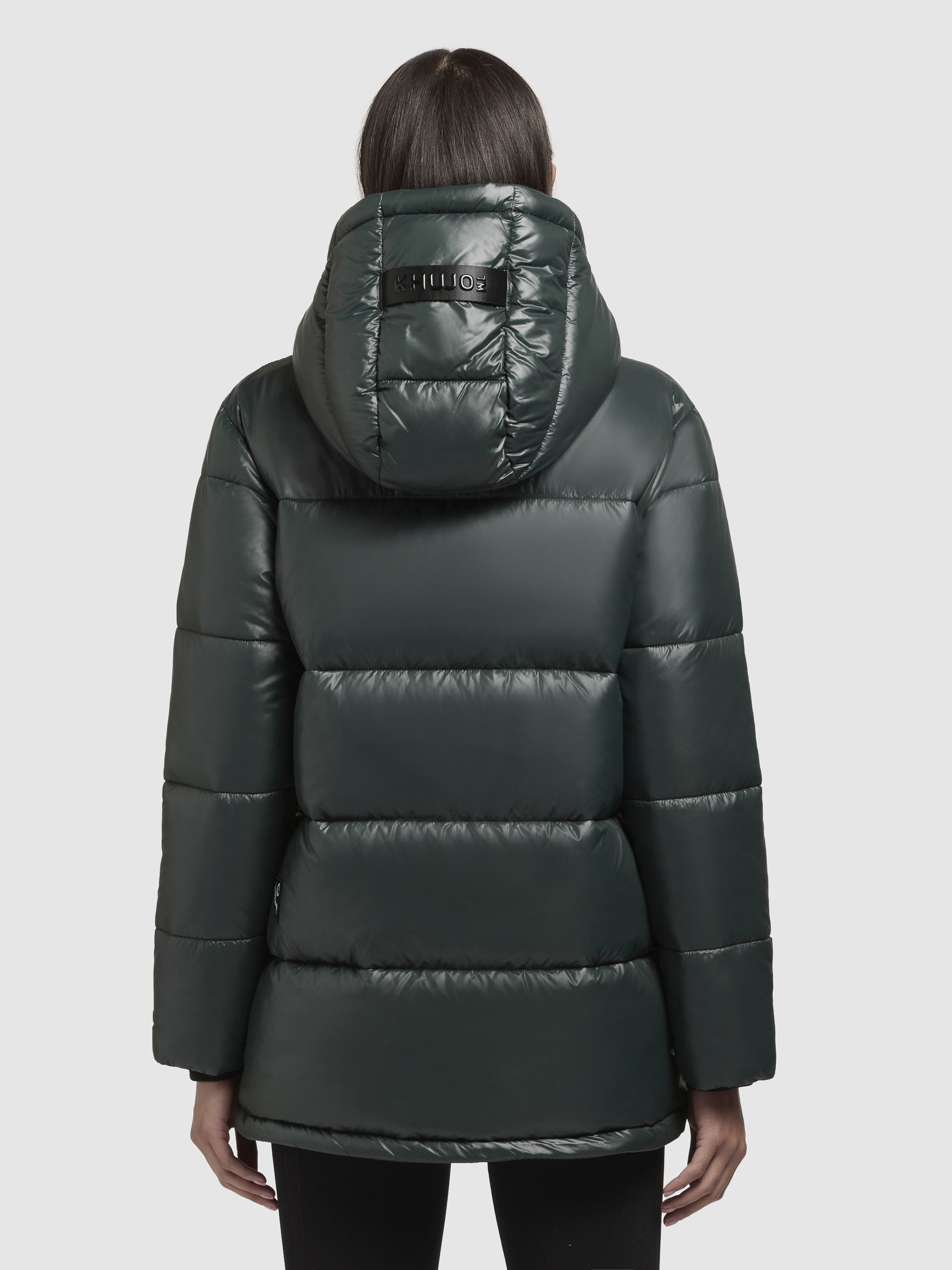 khujo Steppjacke »WORD3 SATIN«, mit Kapuze
