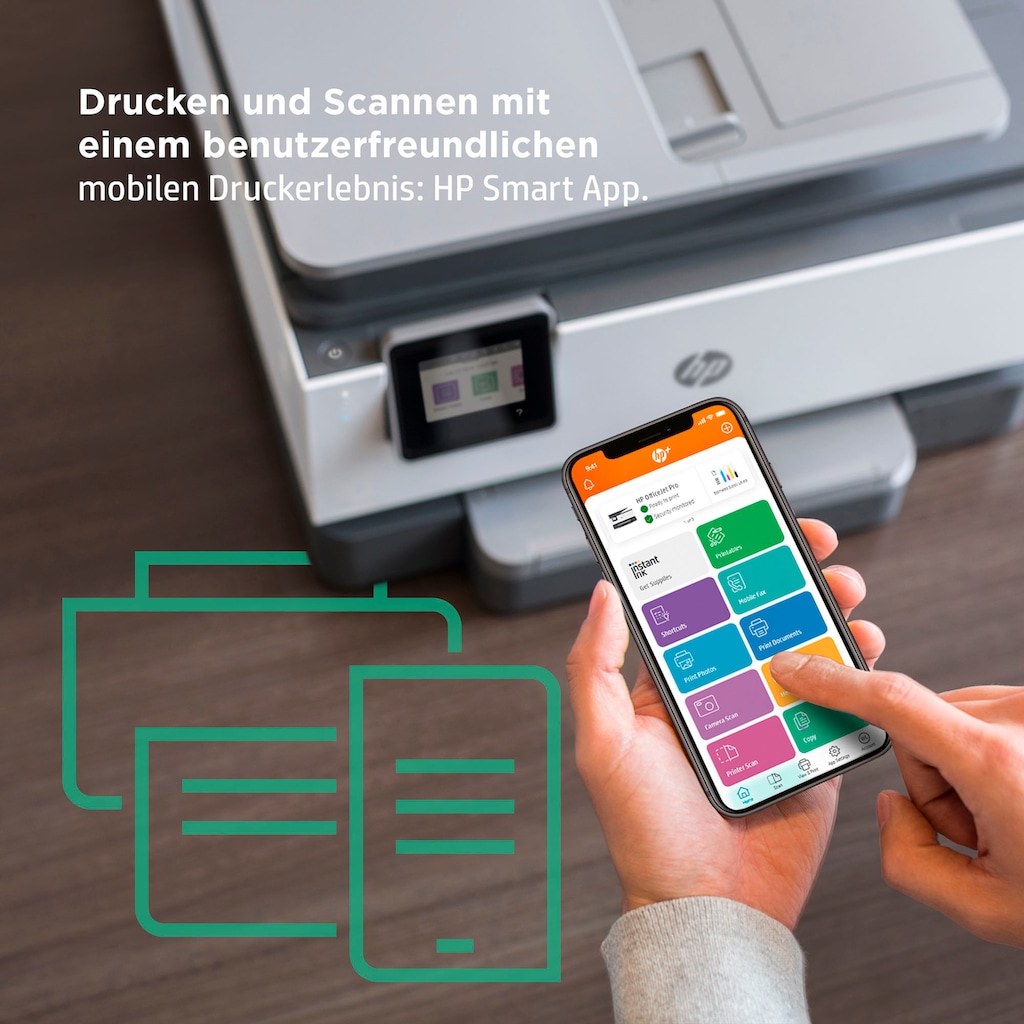 HP Multifunktionsdrucker »OfficeJet Pro 9012e«