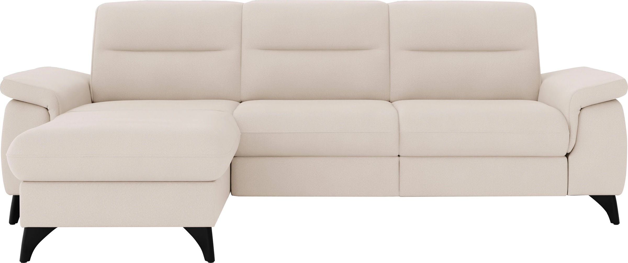sit&more Ecksofa »Astoria L-Form«, wahlweise mit motorischer Relaxfunktion