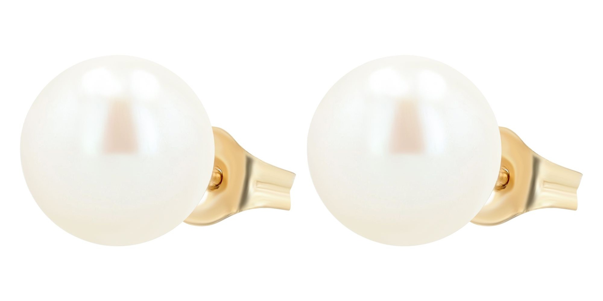 Adelia´s Paar Ohrhänger "Damen Ohrringe – Ohrstecker aus 333 Gold mit Perle günstig online kaufen