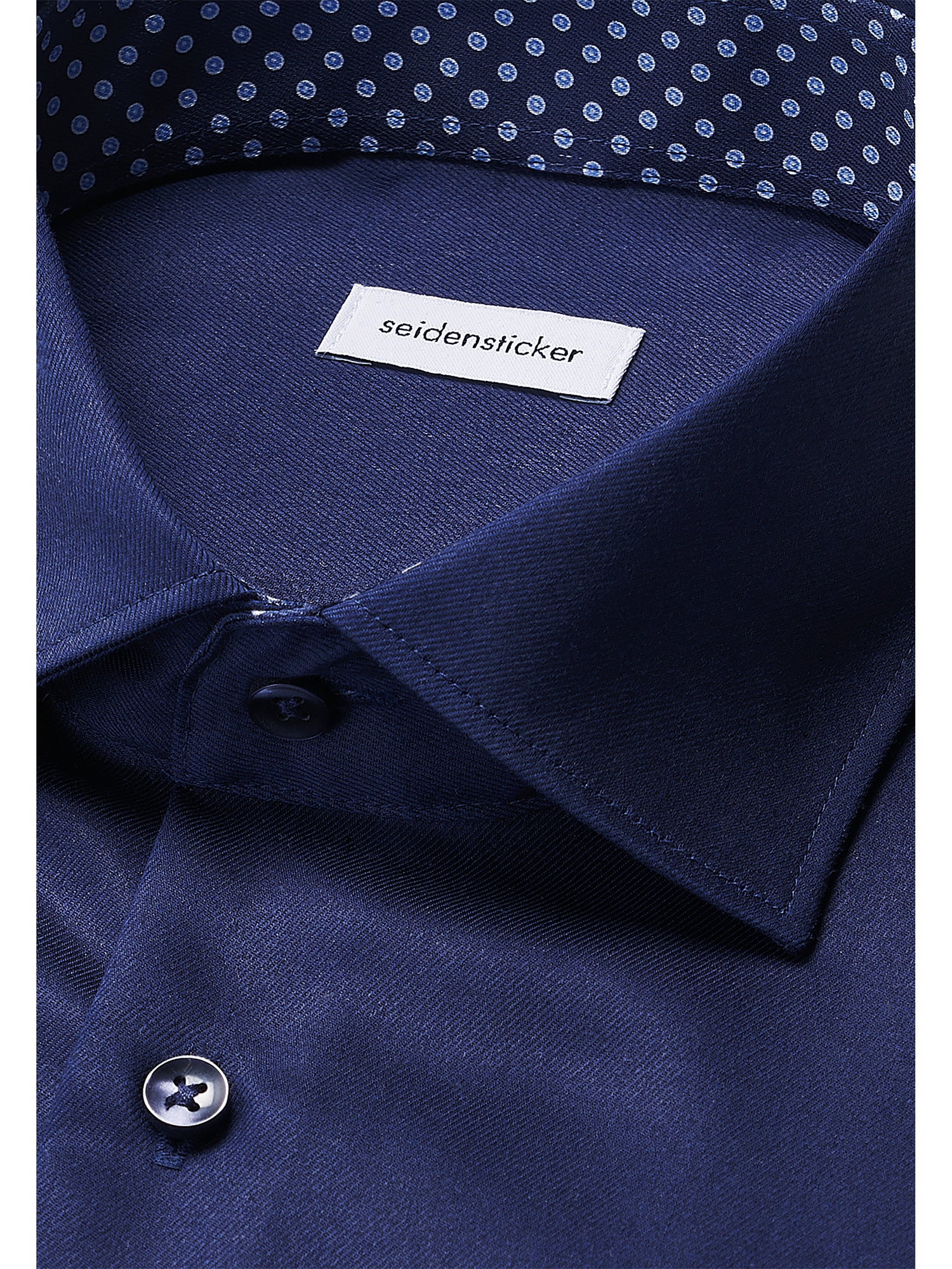 seidensticker Businesshemd »Schwarze Rose« Regular 1/1 Kentkragen Uni