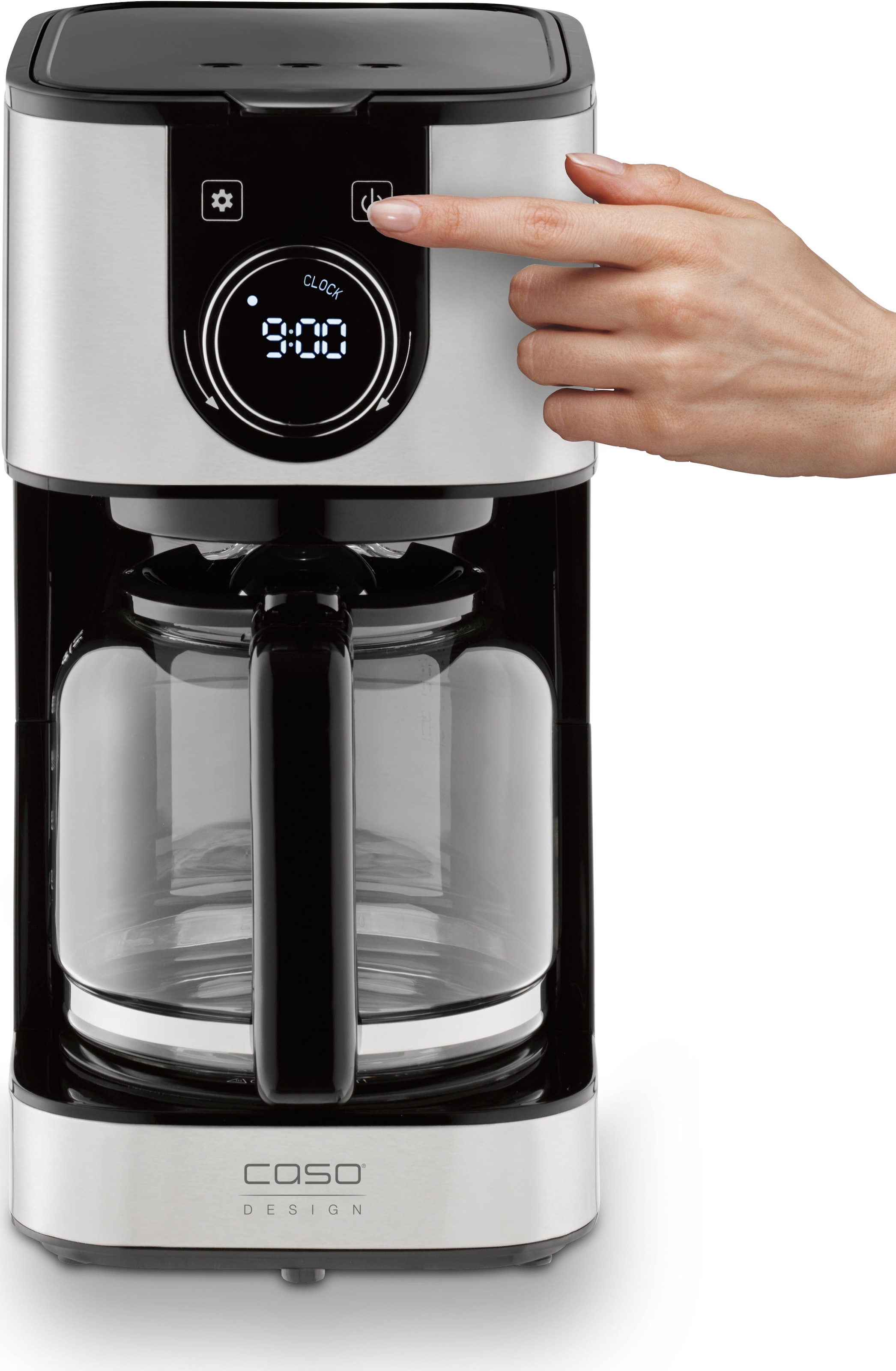 Caso Filterkaffeemaschine »1858 Selection C12«, 1,5 l Kaffeekanne, Papierfilter, 1x4