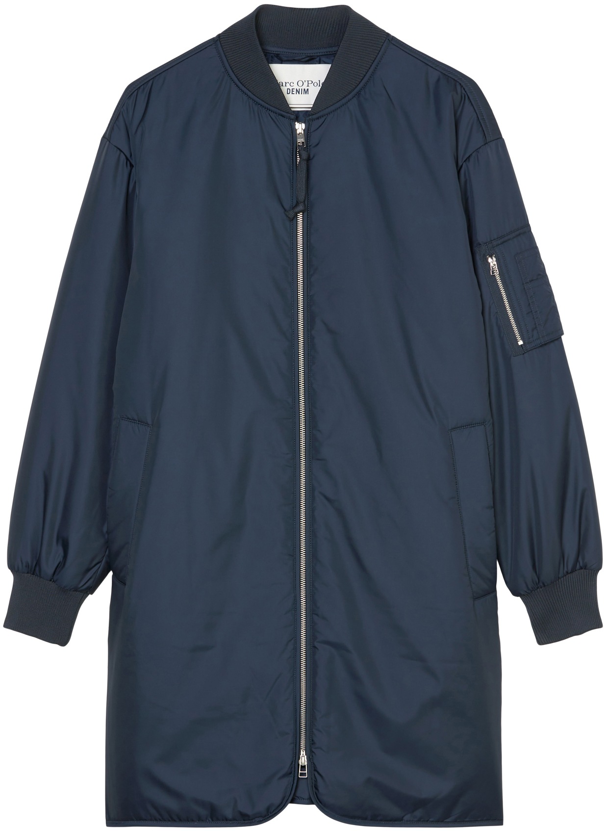 Marc OPolo DENIM Kurzmantel im Long-Bomber-Look günstig online kaufen