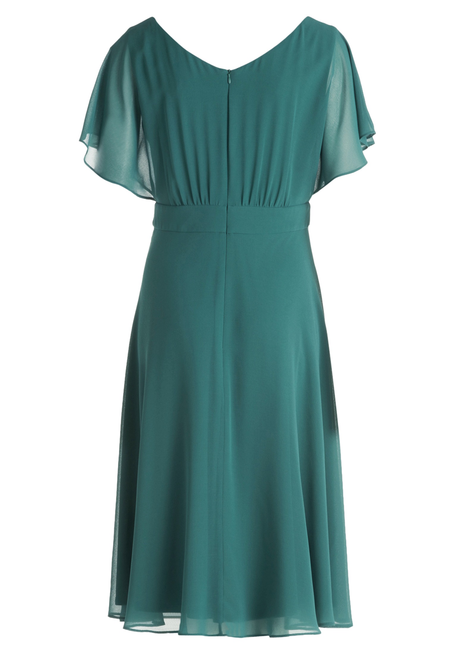 Thumbnail - Vera Mont Cocktailkleid "Damen kurzarm" Ohne Tasche Raffung