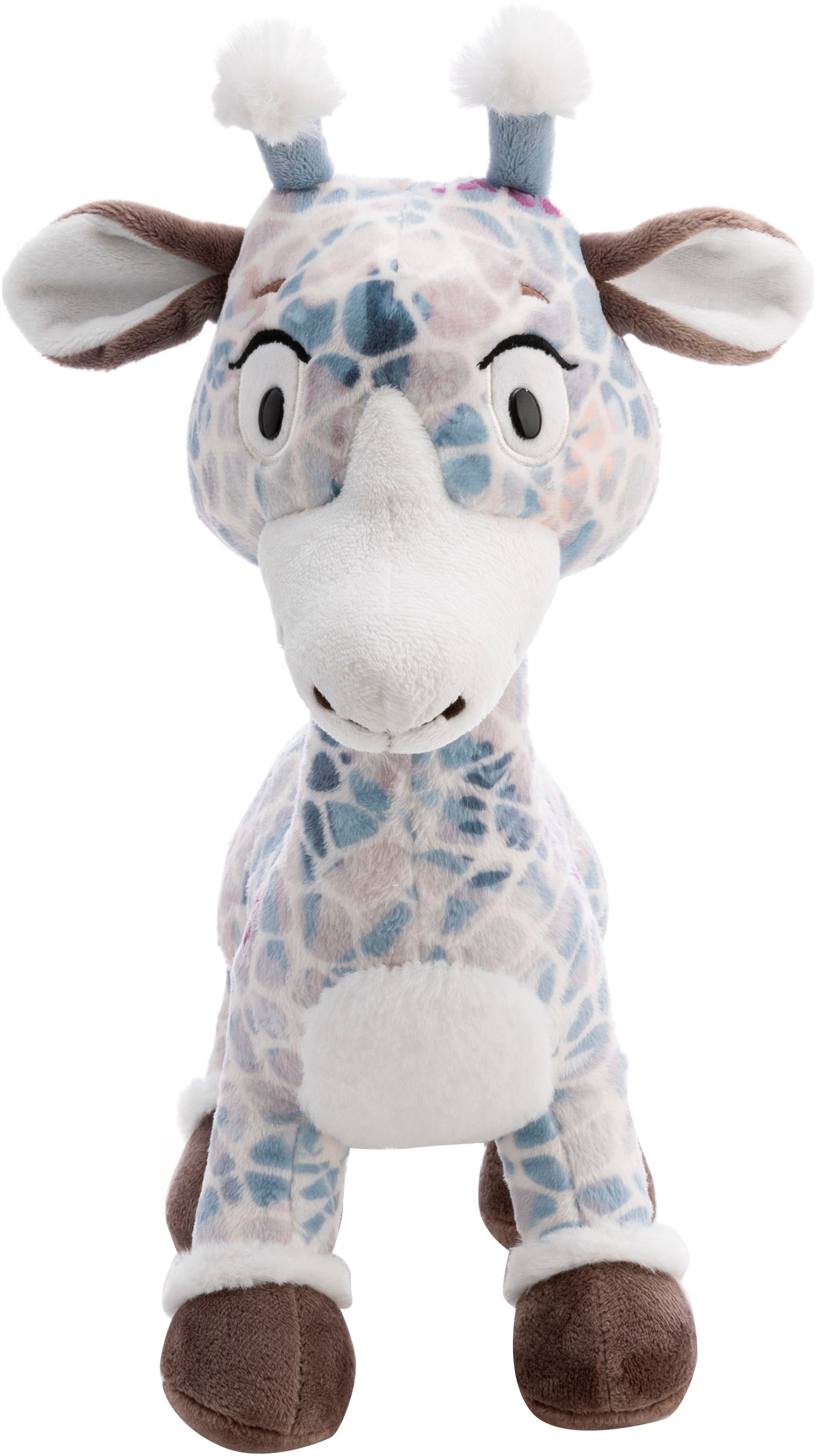 Nici Kuscheltier »Winter, Giraffe Winny Winterfur, 70 cm stehend« sitzend; enthält recyceltes Material