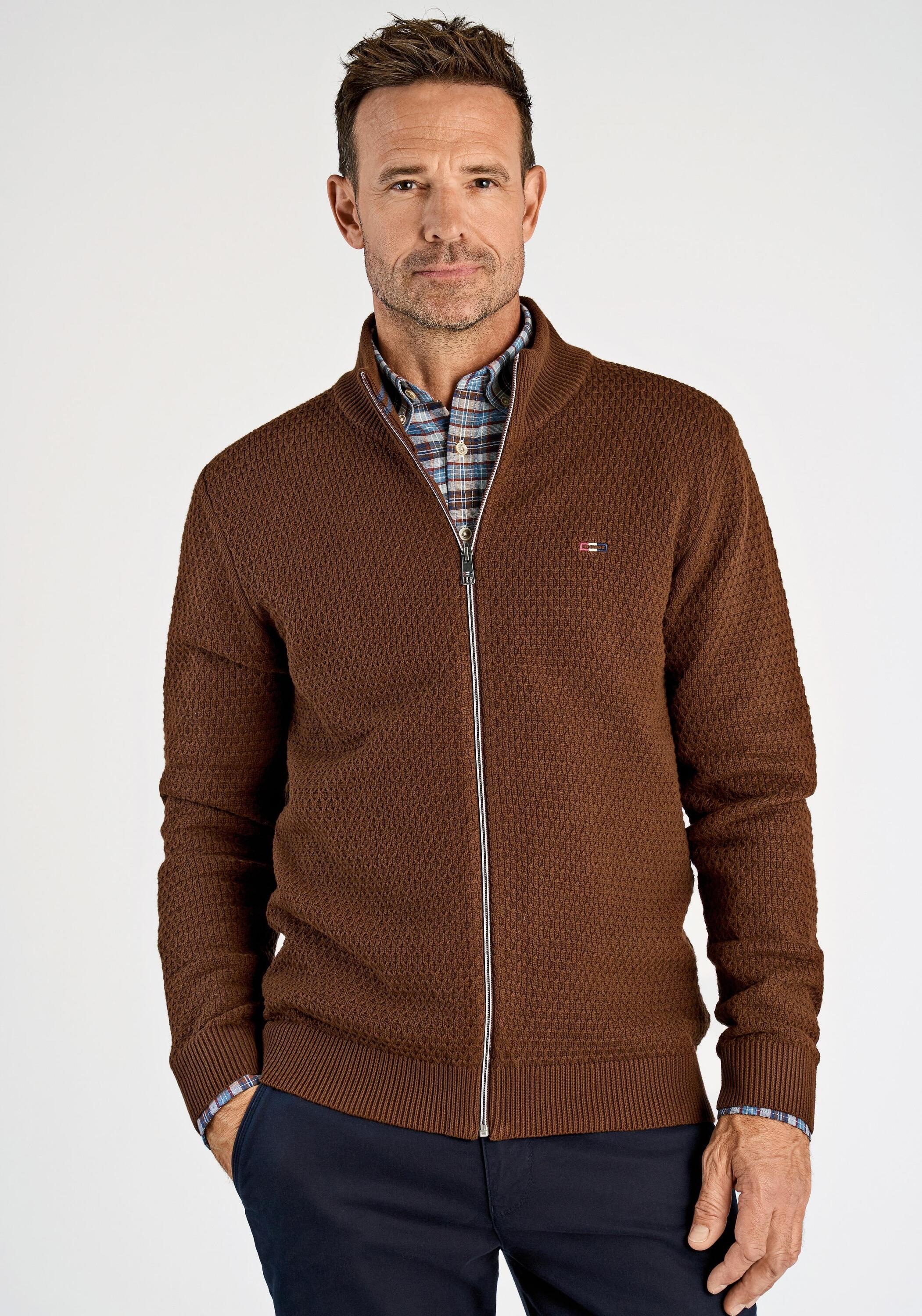 BISON Cardigan "Cardigan Comfort Fit"