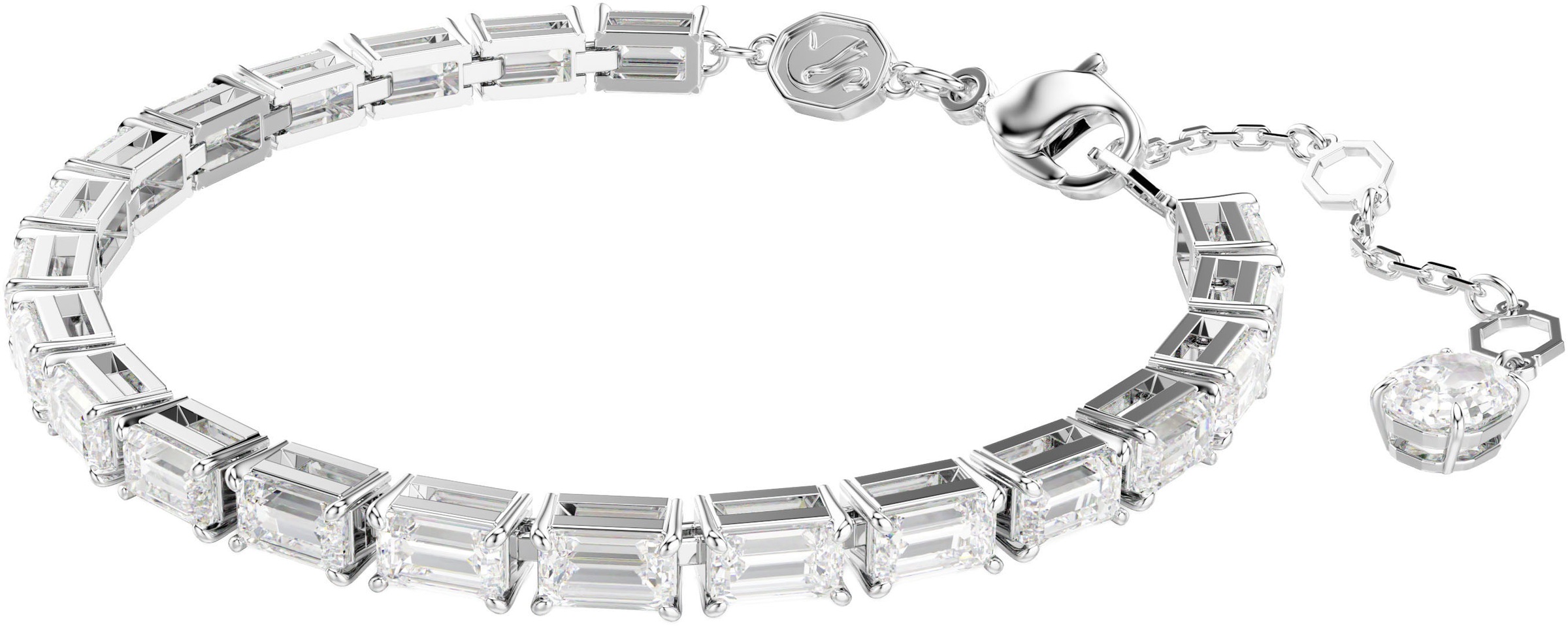 Swarovski Armband »Schmuck Geschenk Matrix Tennis Armkette, 5707200«, mit Swarovski® Kristall