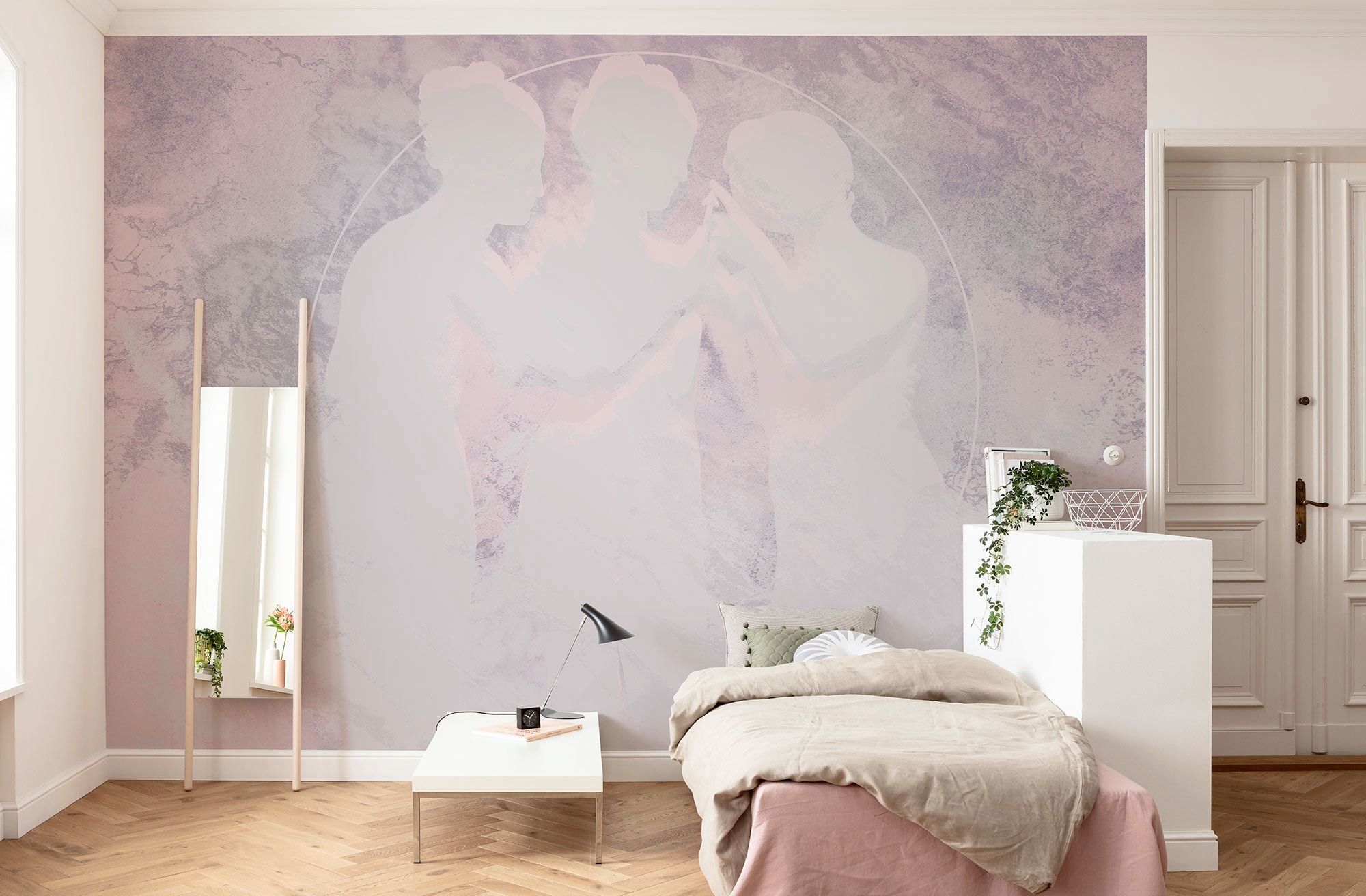 Komar Vliestapete »Digitaldruck Vlies - Nymphs - Größe 400 x 280 cm«, bedruckt, Wohnzimmer, Schlafzimmer