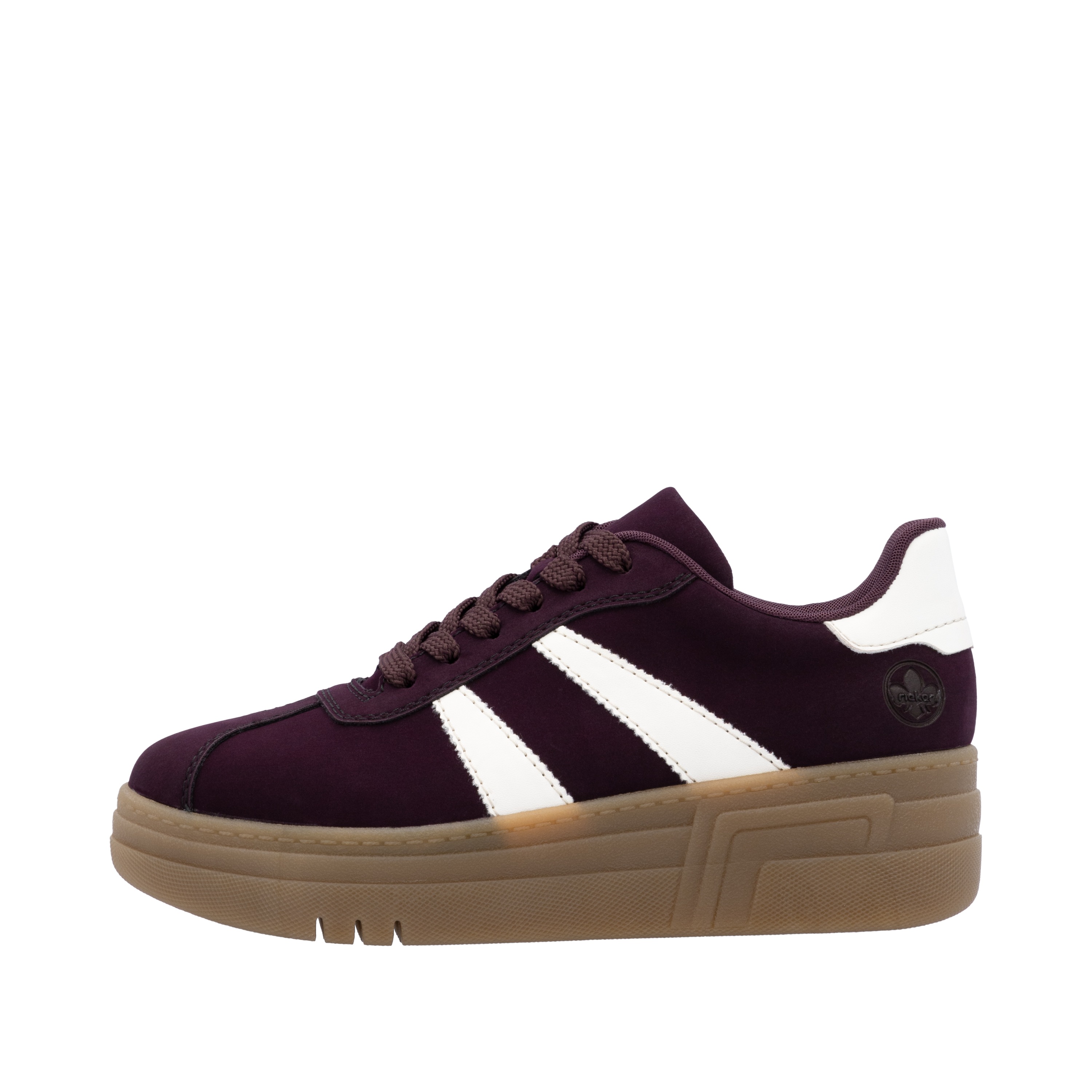 Thumbnail - Rieker Plateausneaker Basket-Sneaker, Retro-Sneaker, Schnürschuh mit weichem Schaftrand