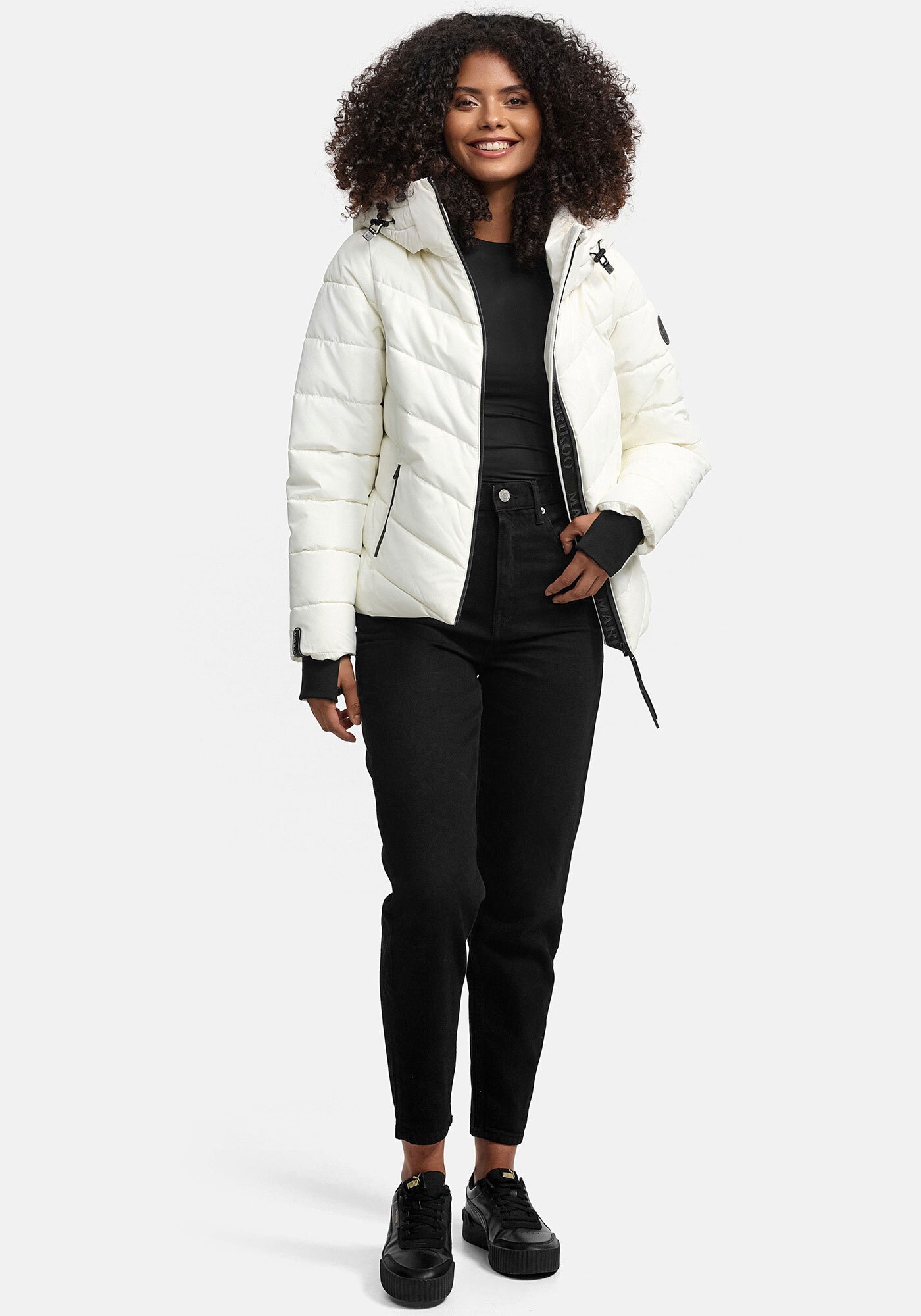 Marikoo Winterjacke "Samuiaa XVI" mit Kapuze günstig online kaufen