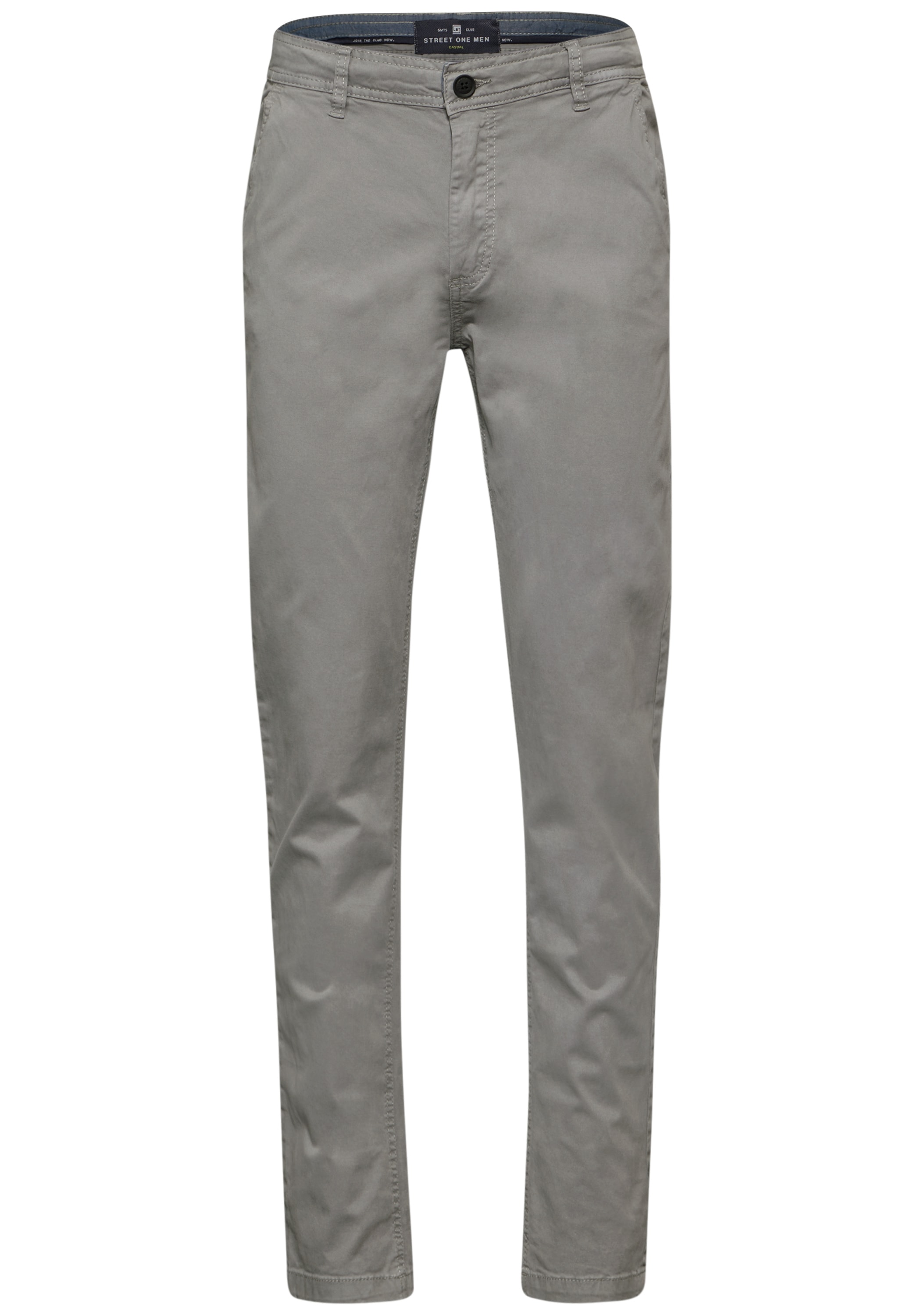 STREET ONE MEN Chinohose, aus Baumwolle mit Stretchanteil