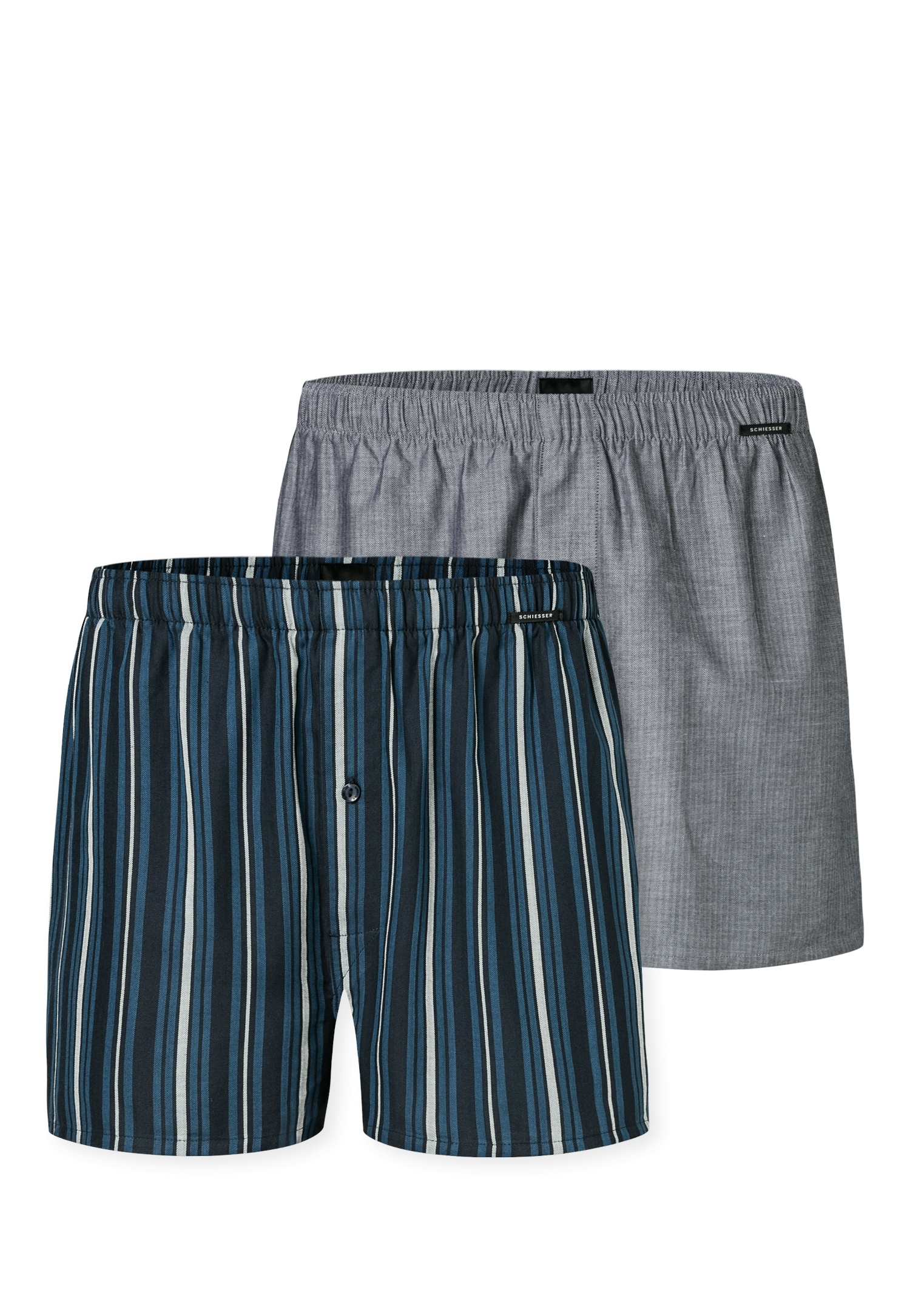 Schiesser Weiter Boxer "Boxershorts Multipacks", (2er Pack), mit Eingriff, günstig online kaufen