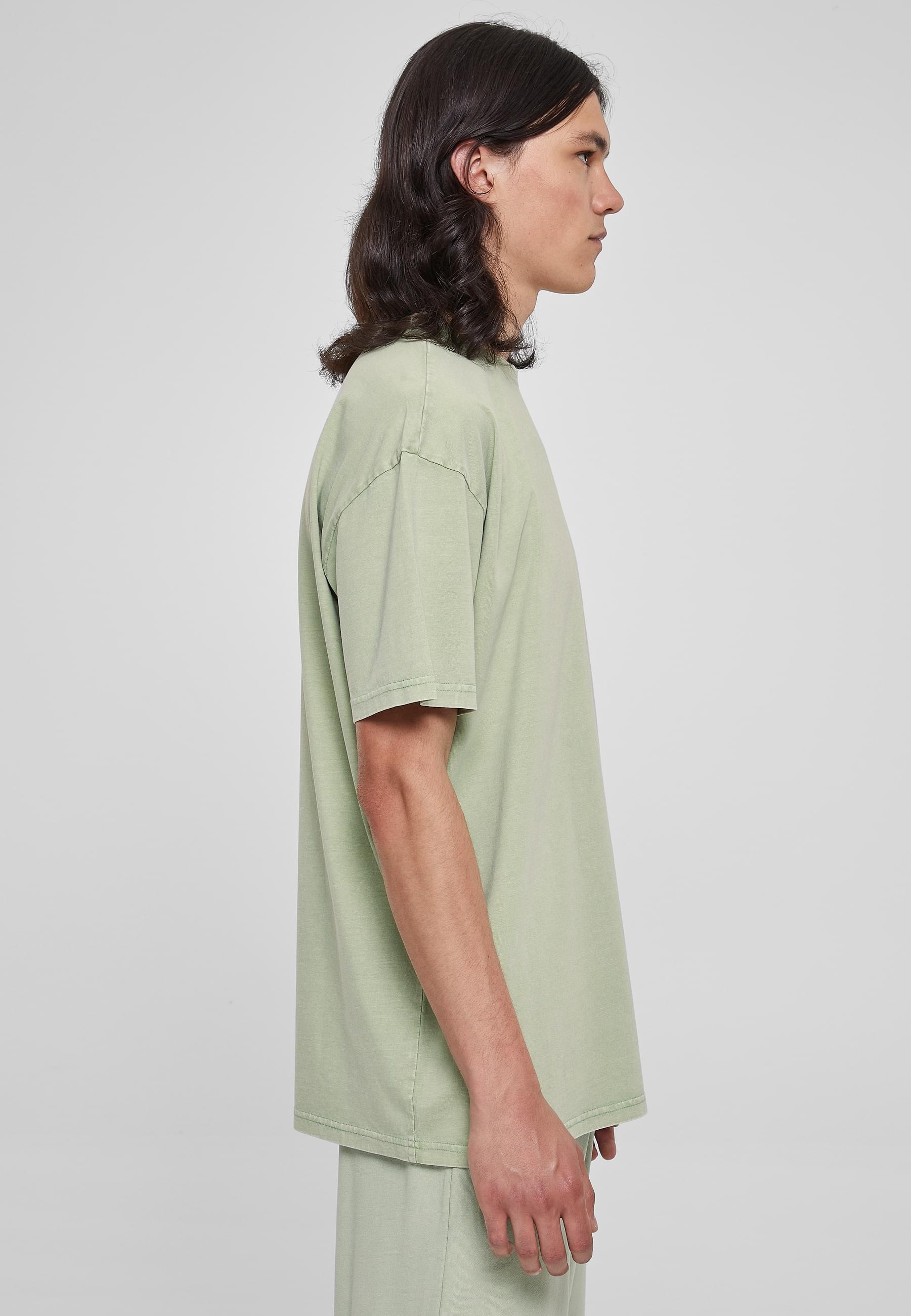 URBAN CLASSICS T-Shirt »Urban Classics Herren Heavy Oversized Acid Wash Tee«, (1 tlg.)