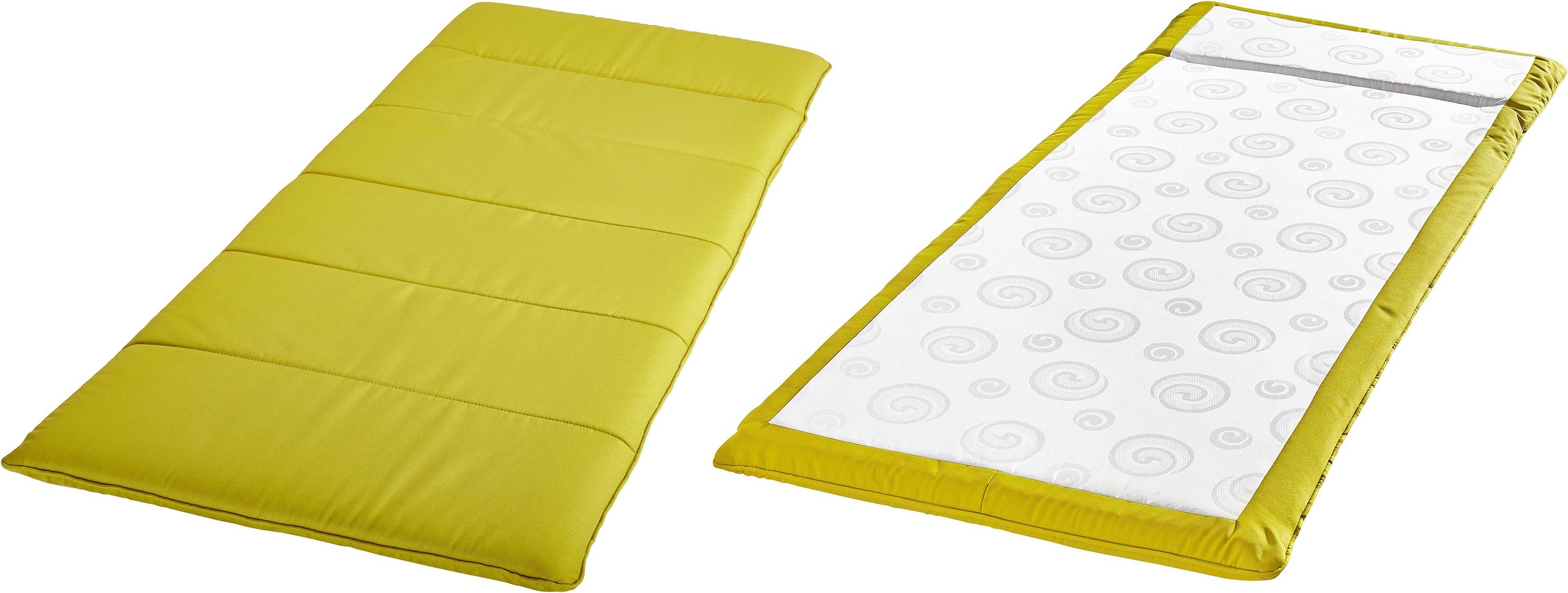INOSIGN Ecksofa »Boxspringbett Night & Day L-Form mit Dauer-Schlaffunktion o. Armlehnen«, mit Boxspring-Bettfunktion 164x200 cm und Bettkasten, Dauerschläfer!