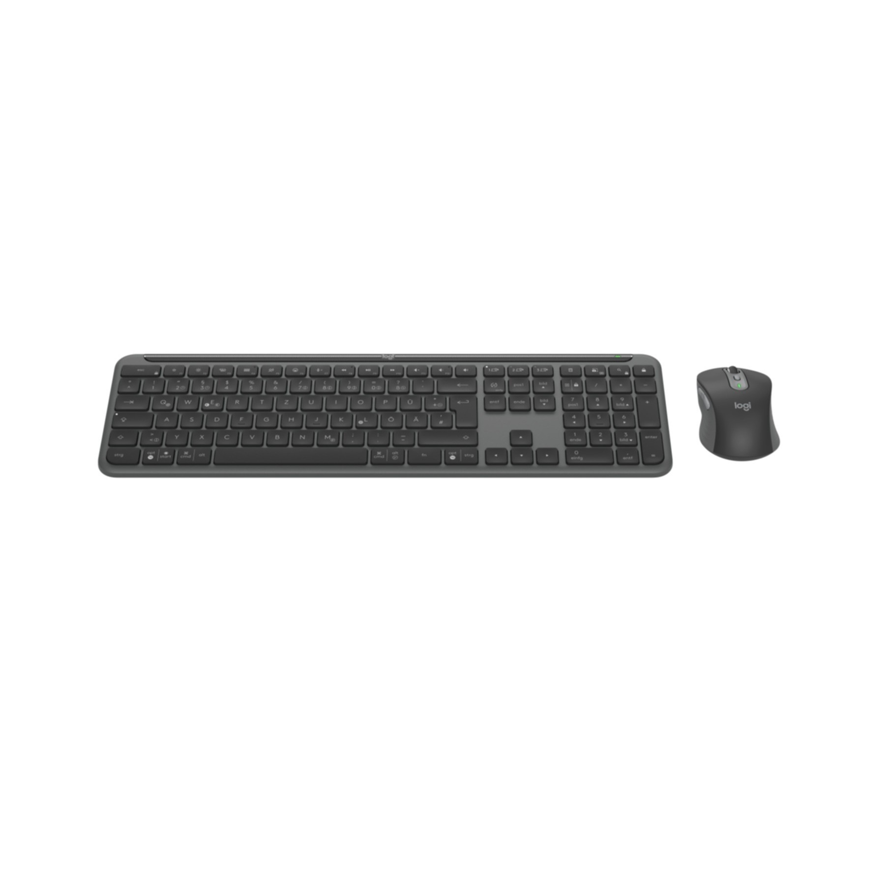 Logitech Tastatur »Signature Slim Combo MK950« (Anpassbare Höhe | Ziffernblock)
