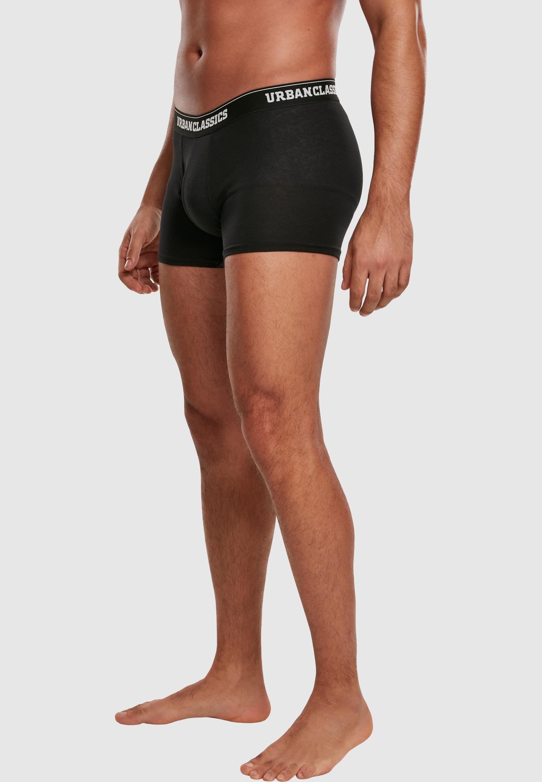 URBAN CLASSICS Boxershorts »Urban Classics Accessoires Boxer Shorts 3-Pack«, (1 St.)