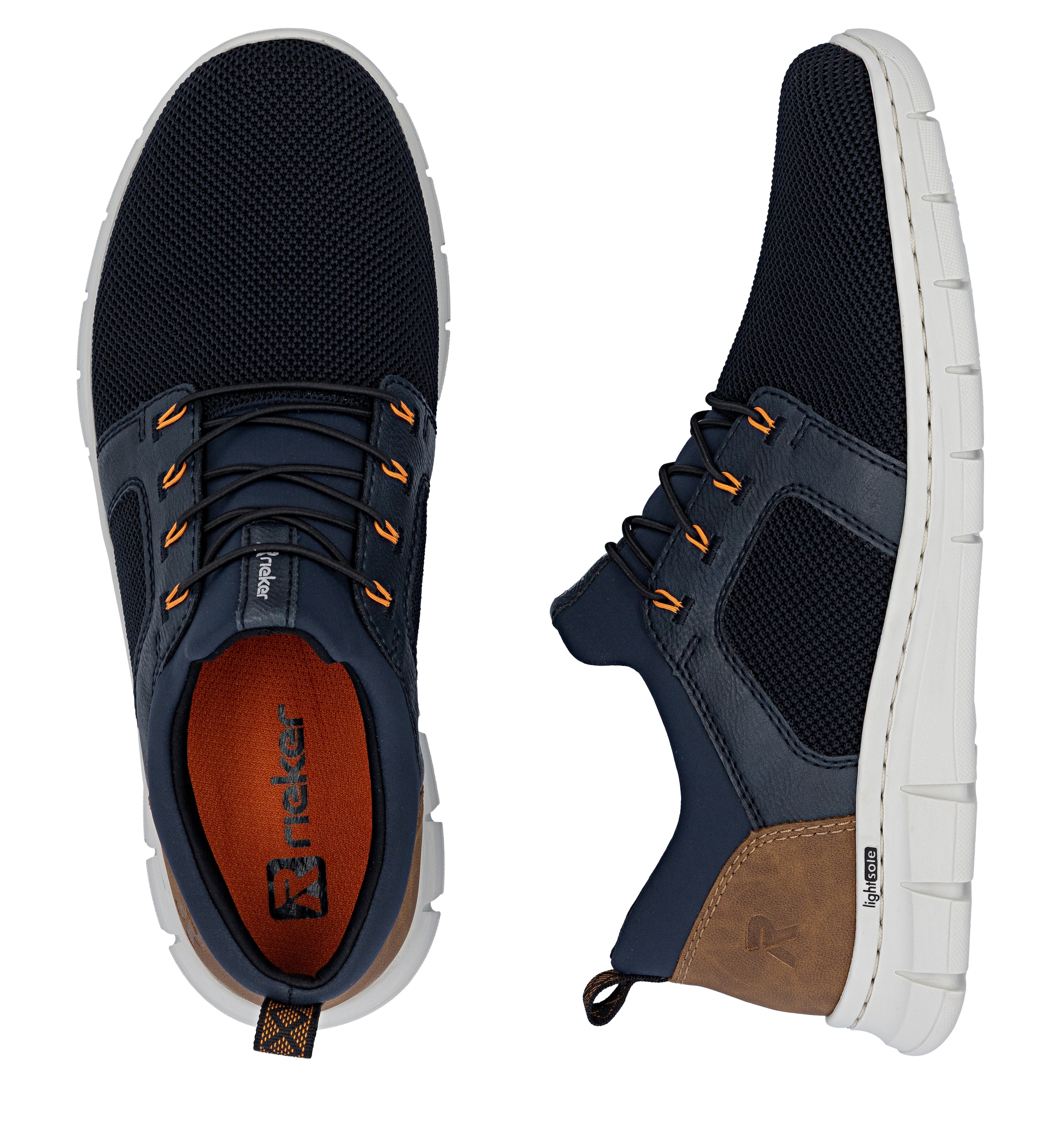 Rieker Slip-On Sneaker  Schlupfschuh, Halbschuh, Freizeitschuh mit Gummizug, zum Schlupfen