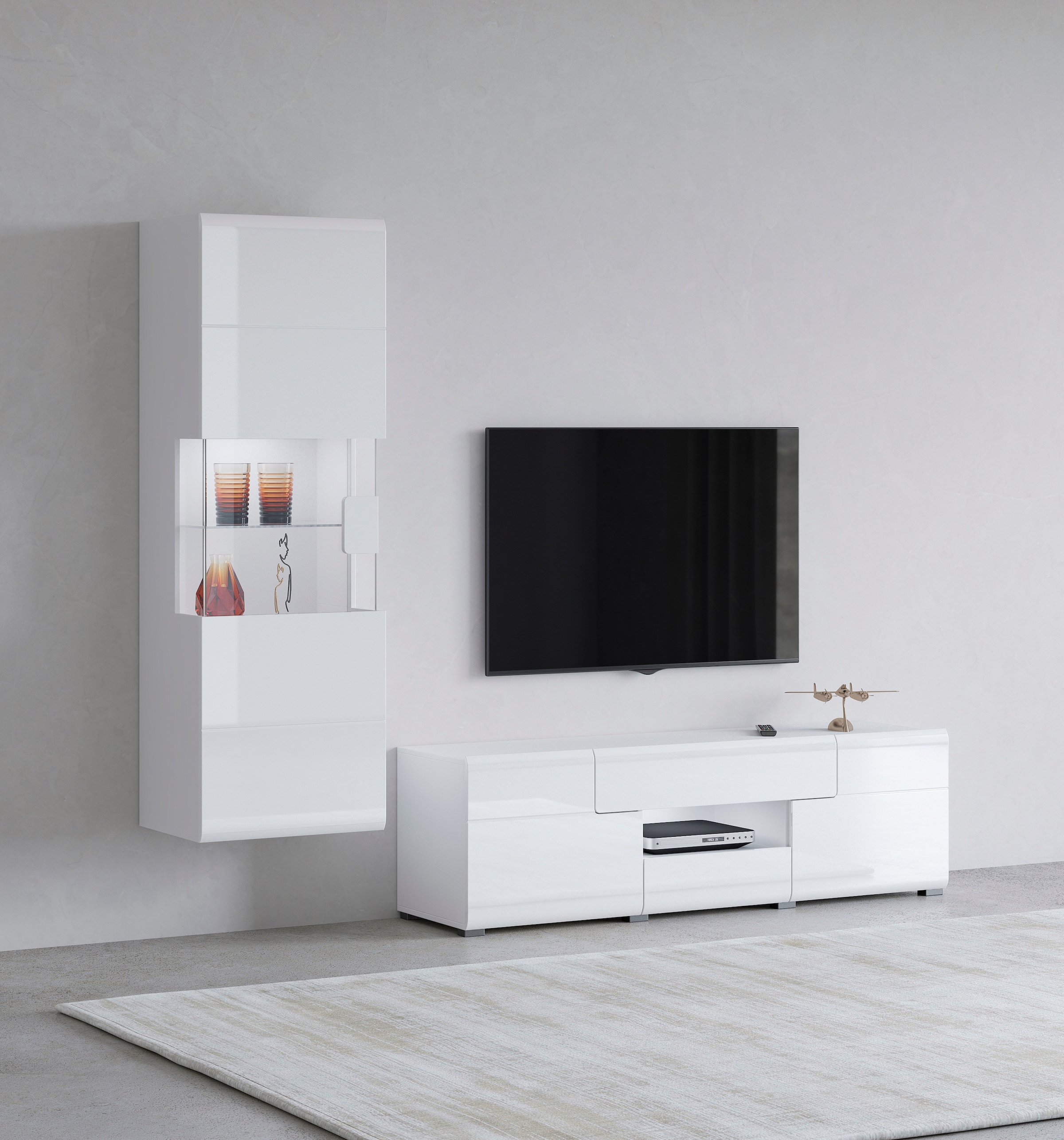 OTTO home Wohnwand "Toledo" 2 Stk. tlg.