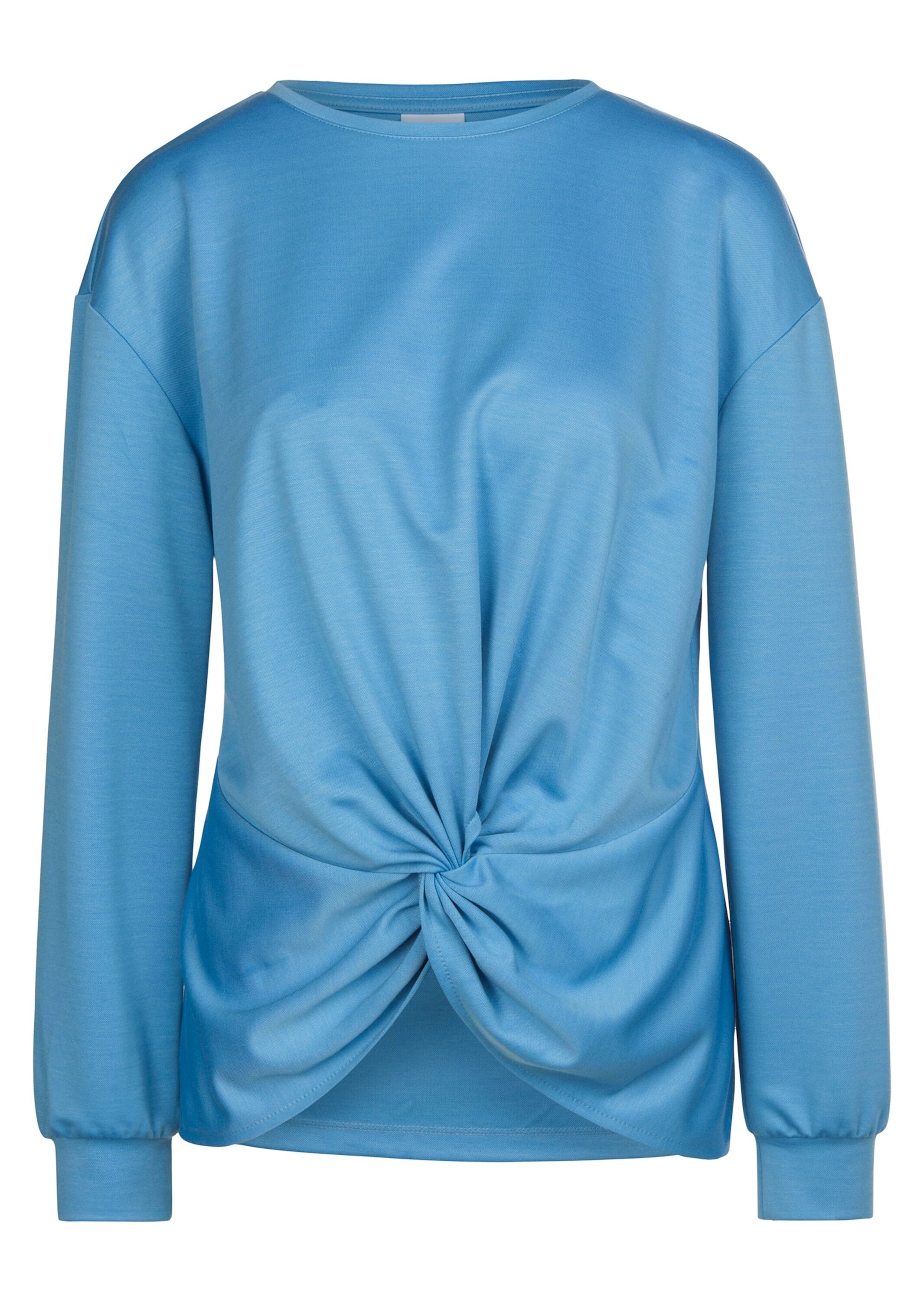 MADELEINE Langarmshirt "Sweatshirt Sweatshirt mit Knoten-Drapierung" günstig online kaufen