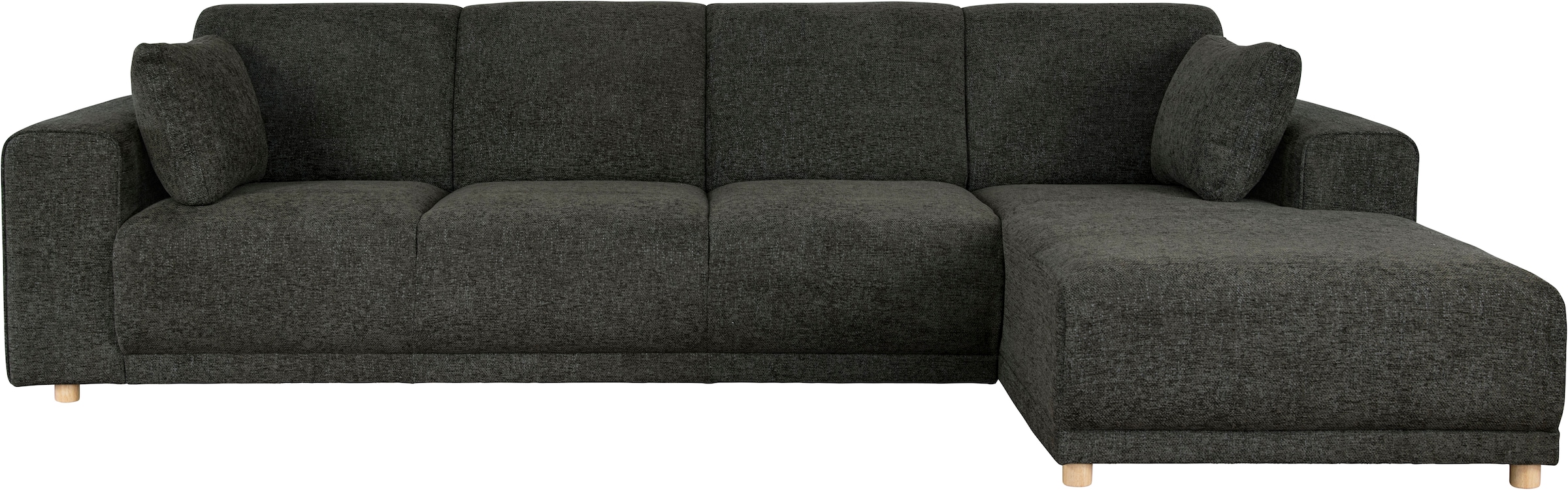 Home affaire Ecksofa »LEMPS wahlweise Recamiere links oder rechts L-Form«, incl. Zierkissen, Stellmaße 297x162 cm