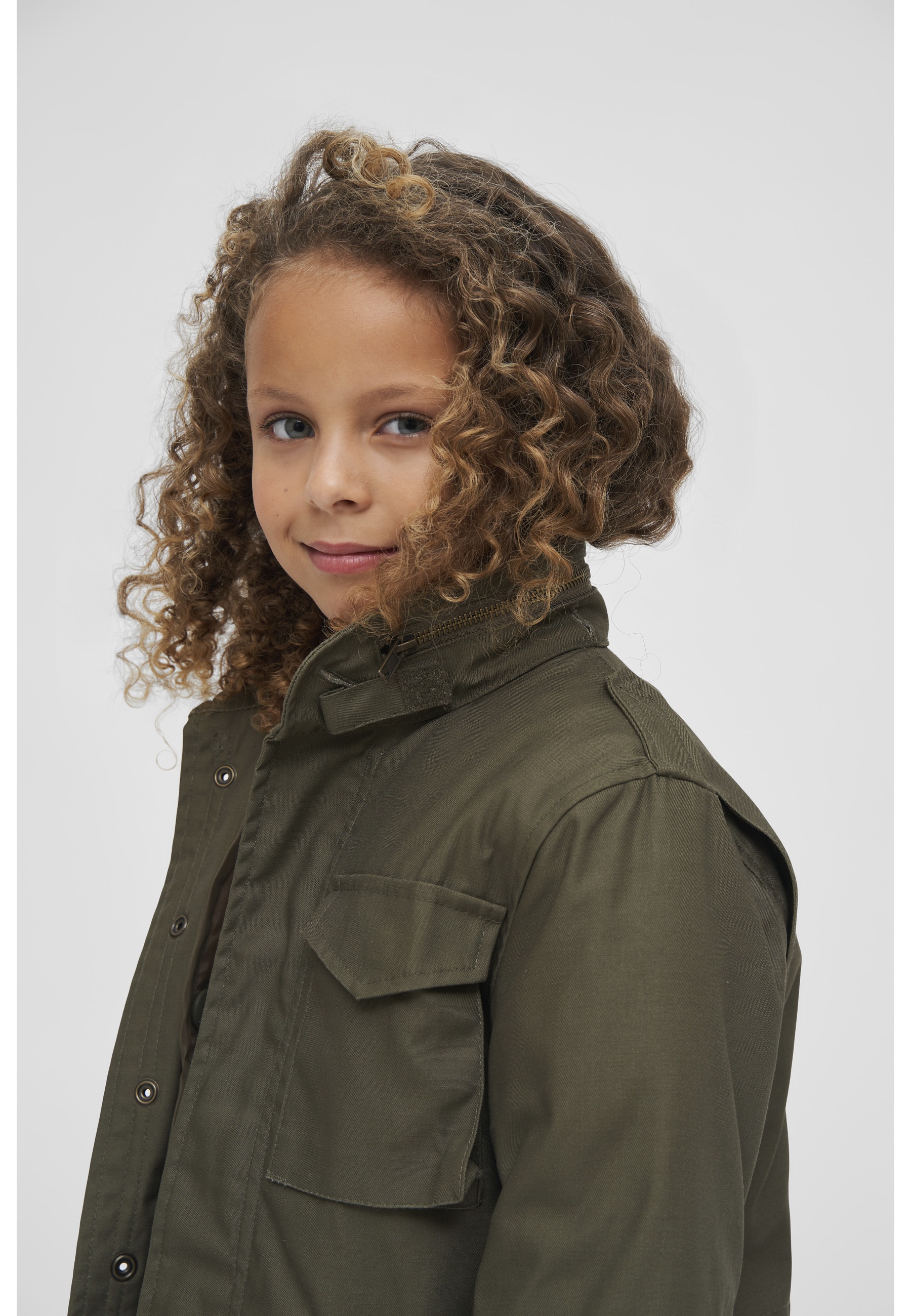 Brandit Parka »Brandit Herren Kids M65 Standard Jacket« 1 Stk. tlg. ohne Kapuze